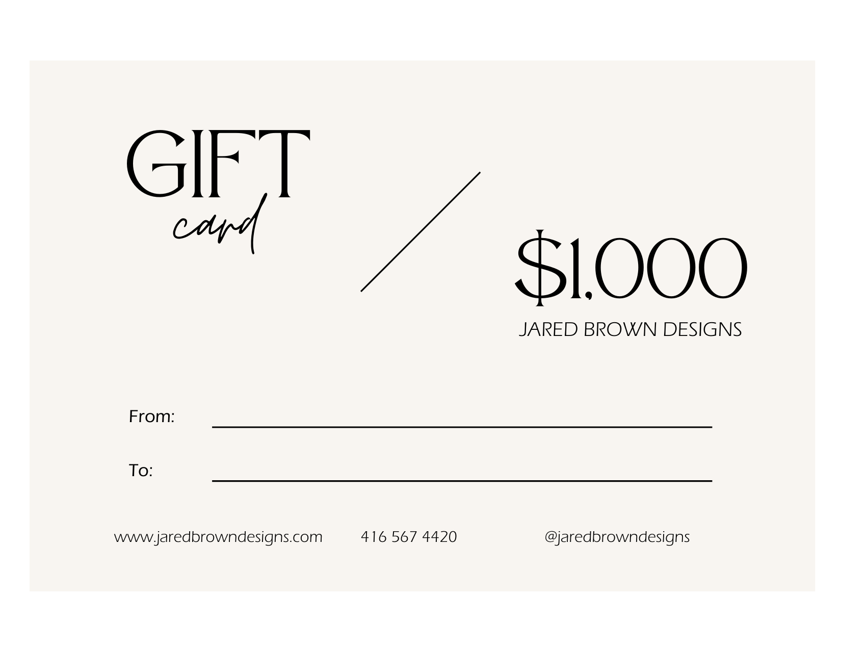 Gift Card