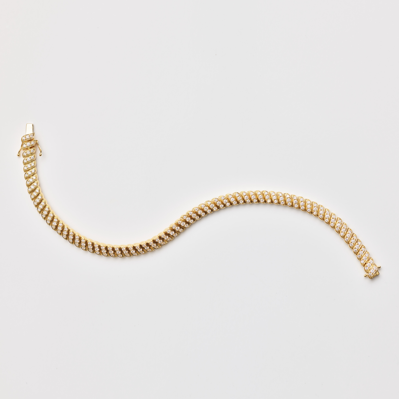 Diamond Wave Bracelet