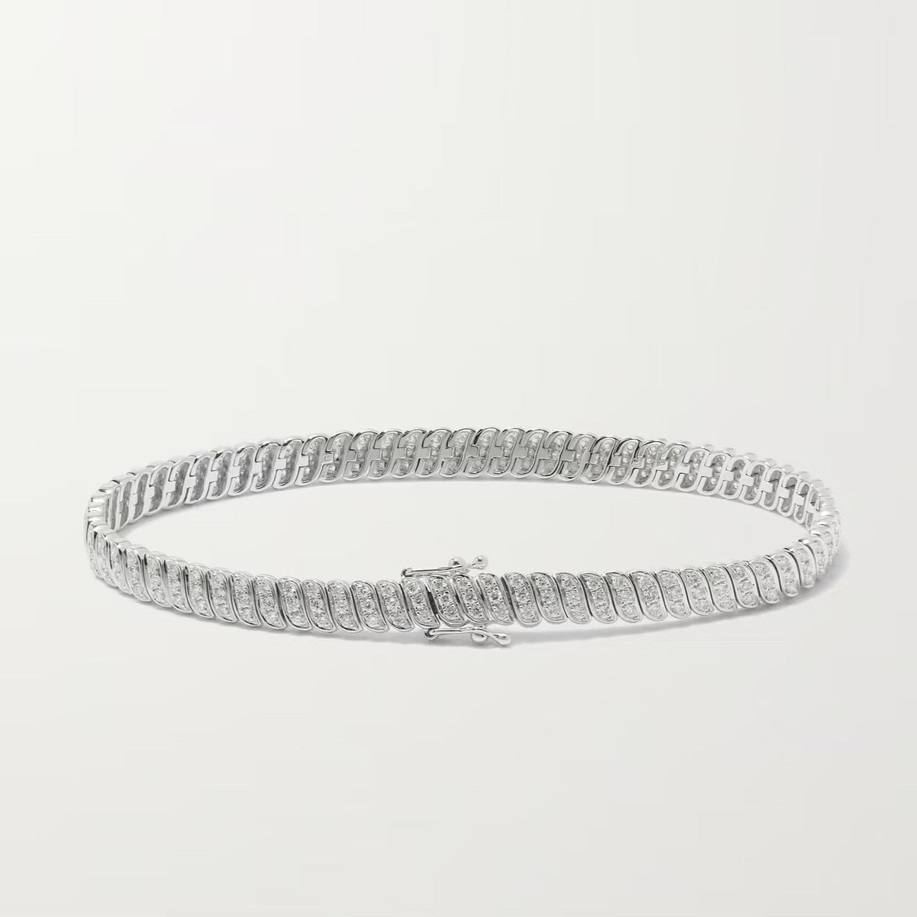 Diamond Wave Bracelet