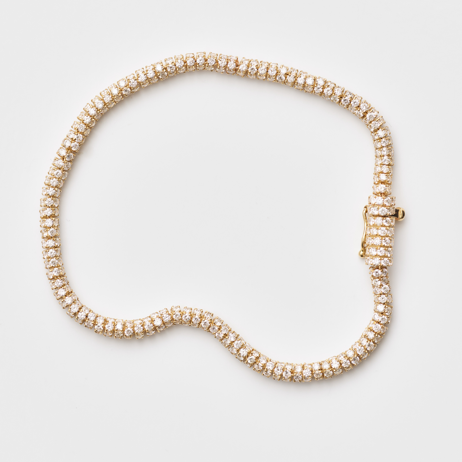 Mini-Diamond Rondel Bracelet