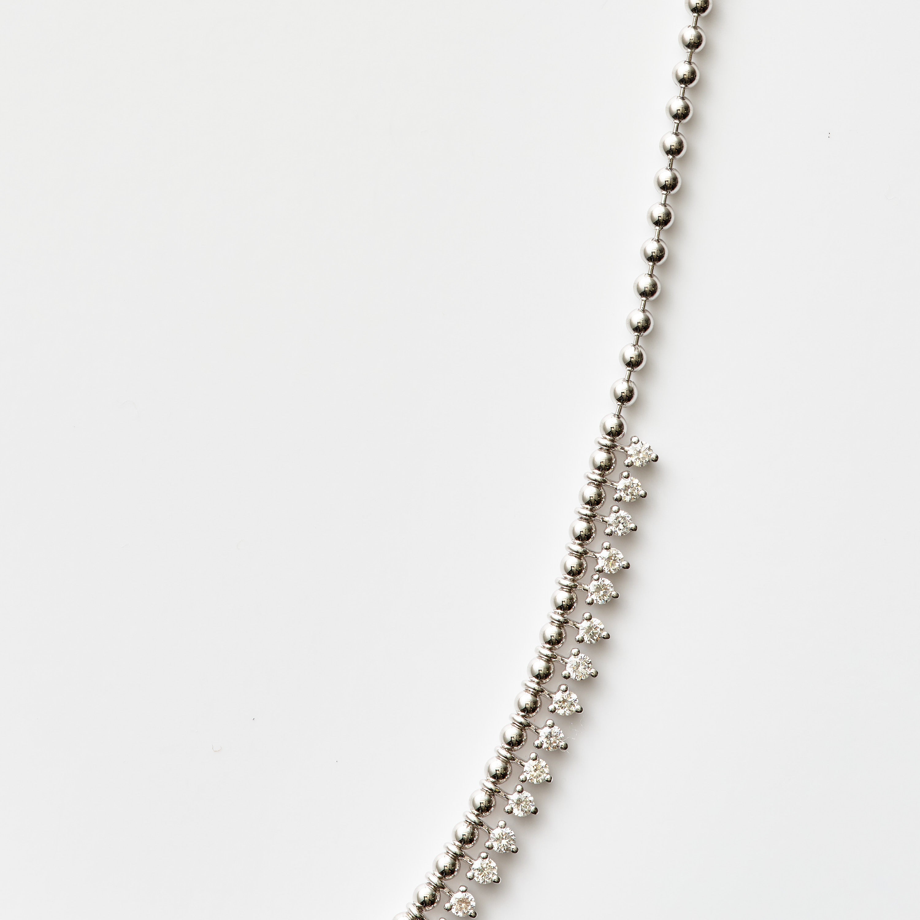 Mini Diamond Fringe Necklace