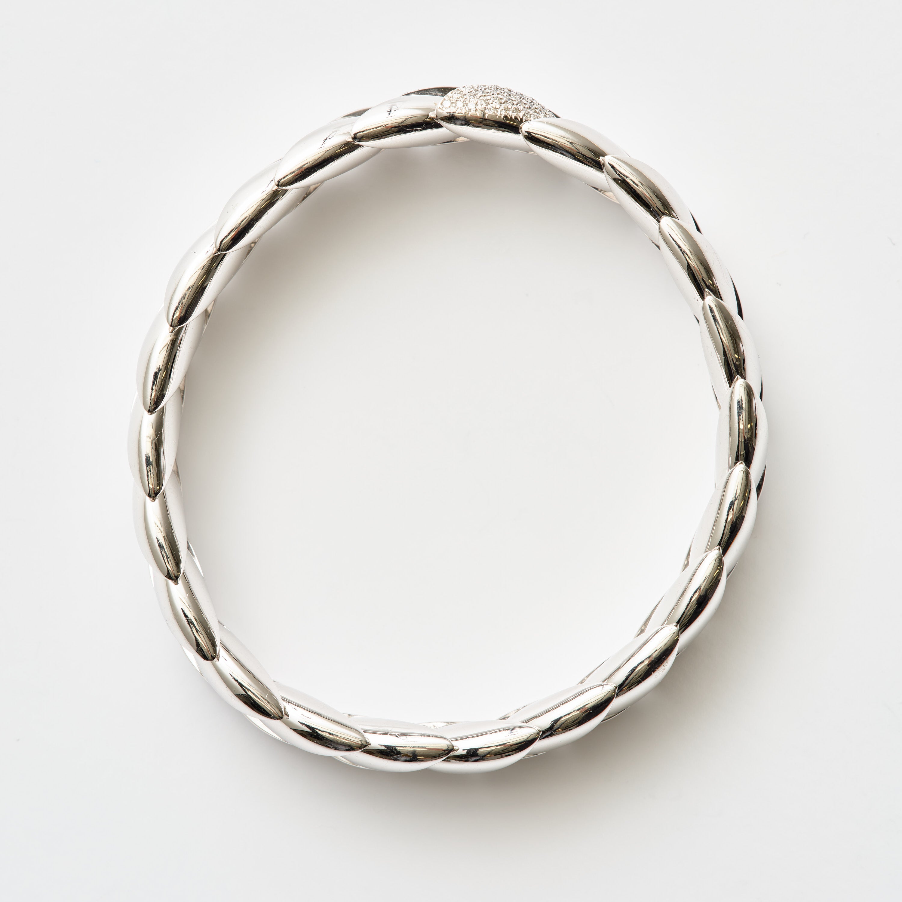 Stretch Diamond Link Bracelet