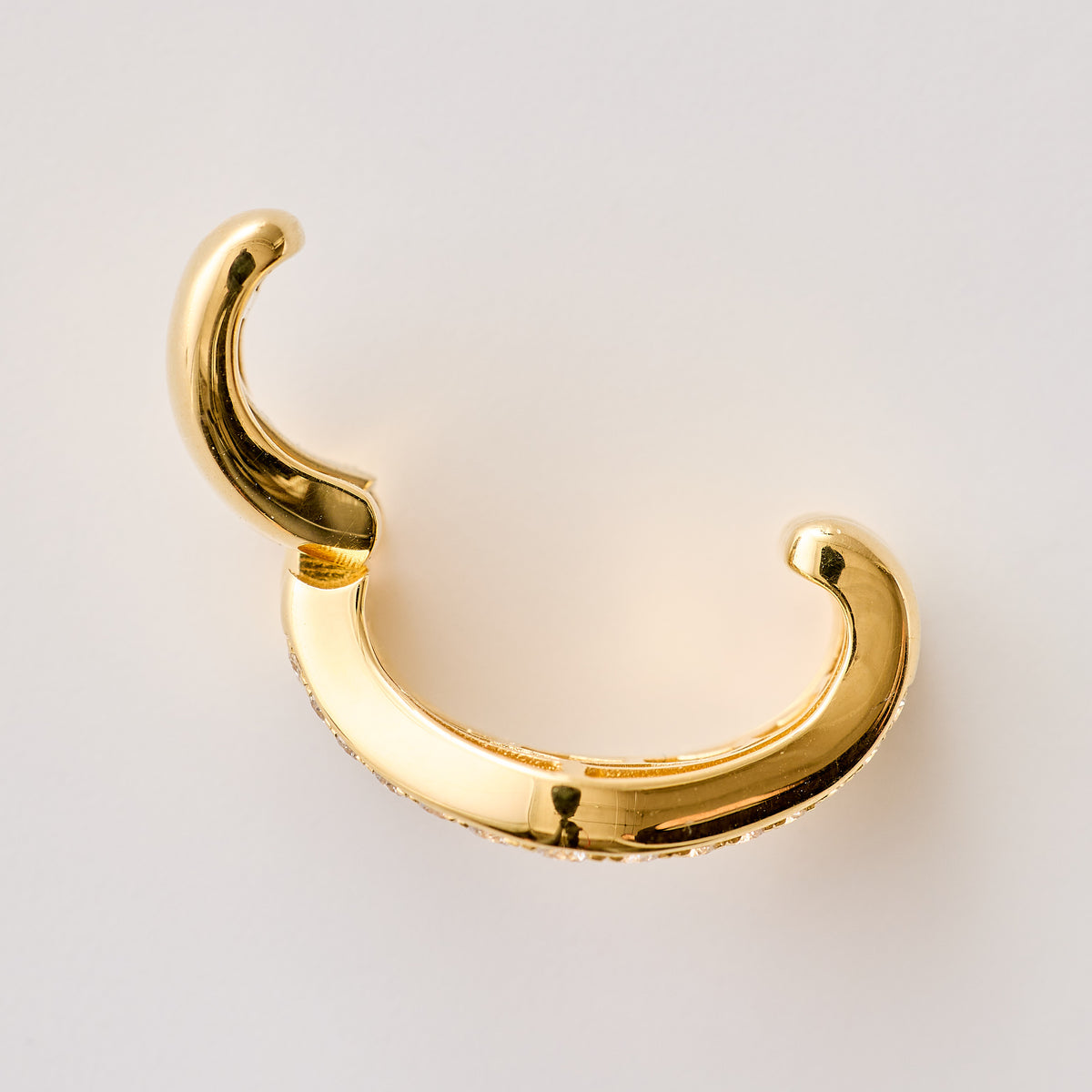 Diamond Wavey Ear Cuff