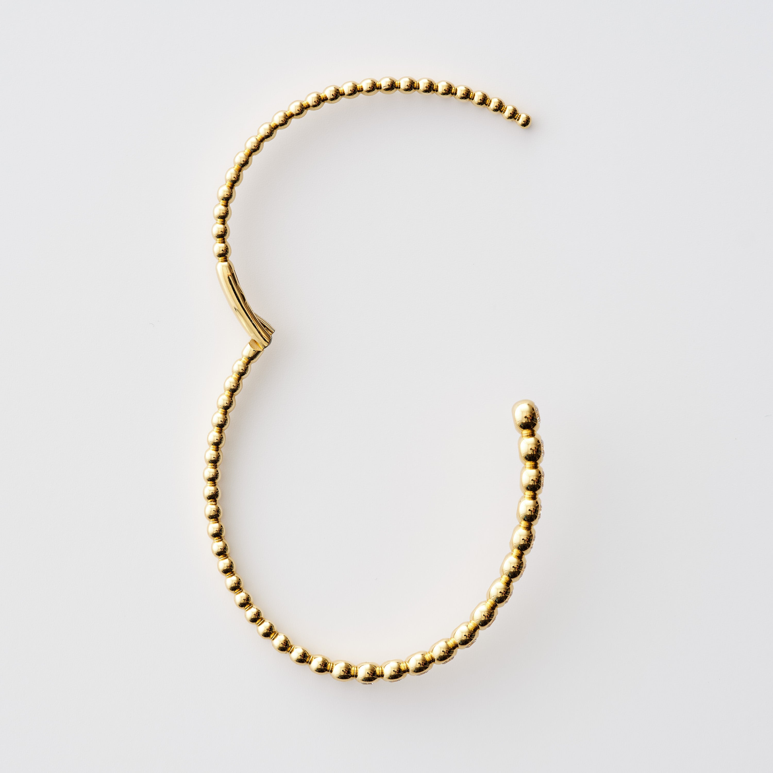 Bubble Diamond Bangle