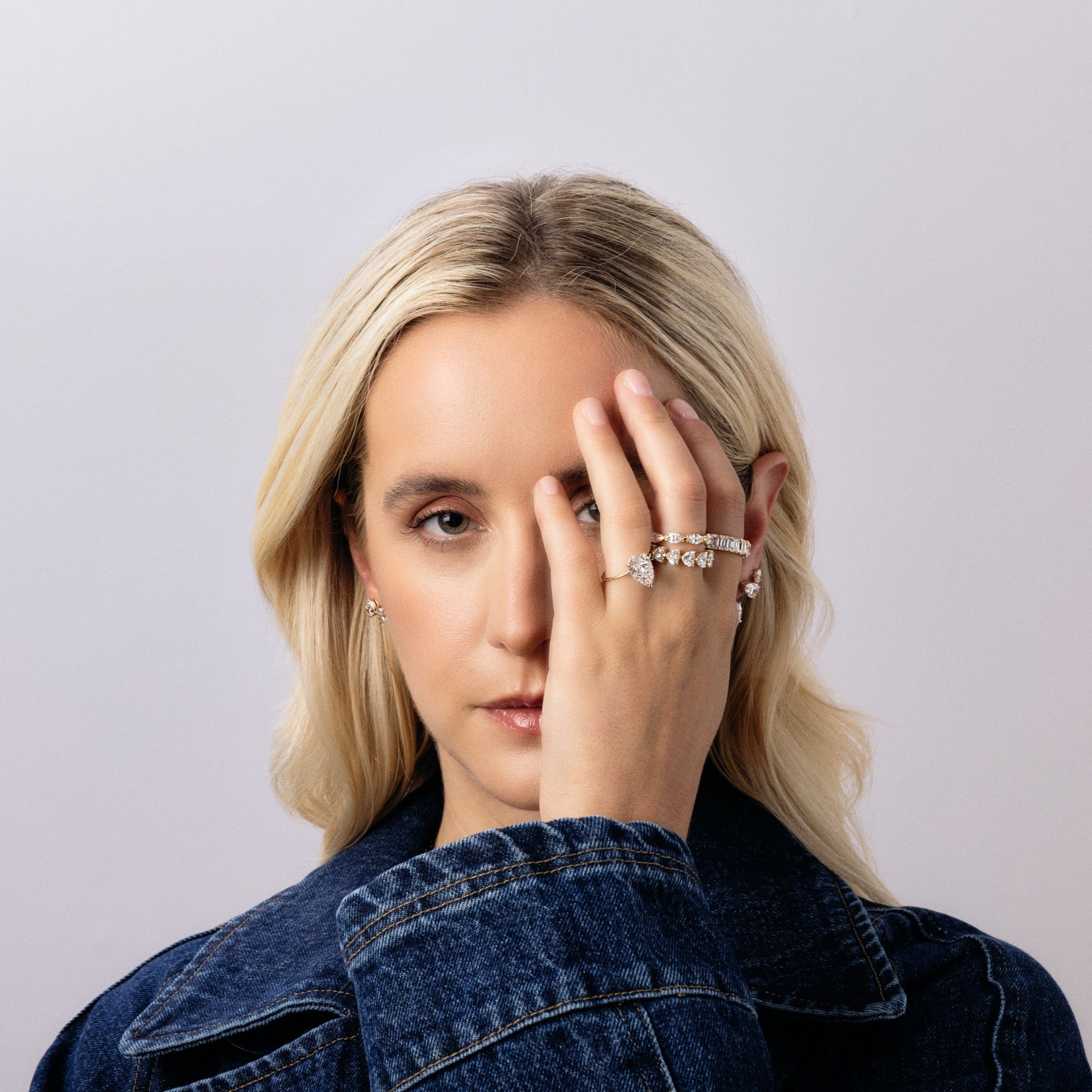 Heart Lab Diamond Eternity Band