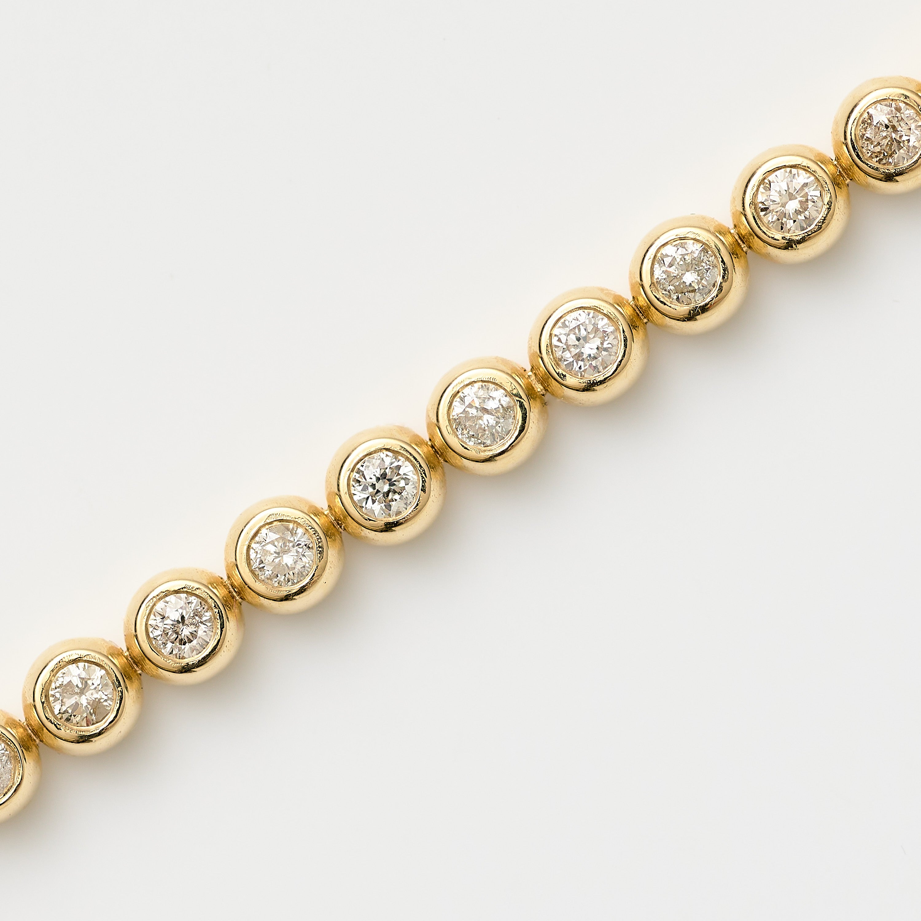 Bezel Diamond Bracelet