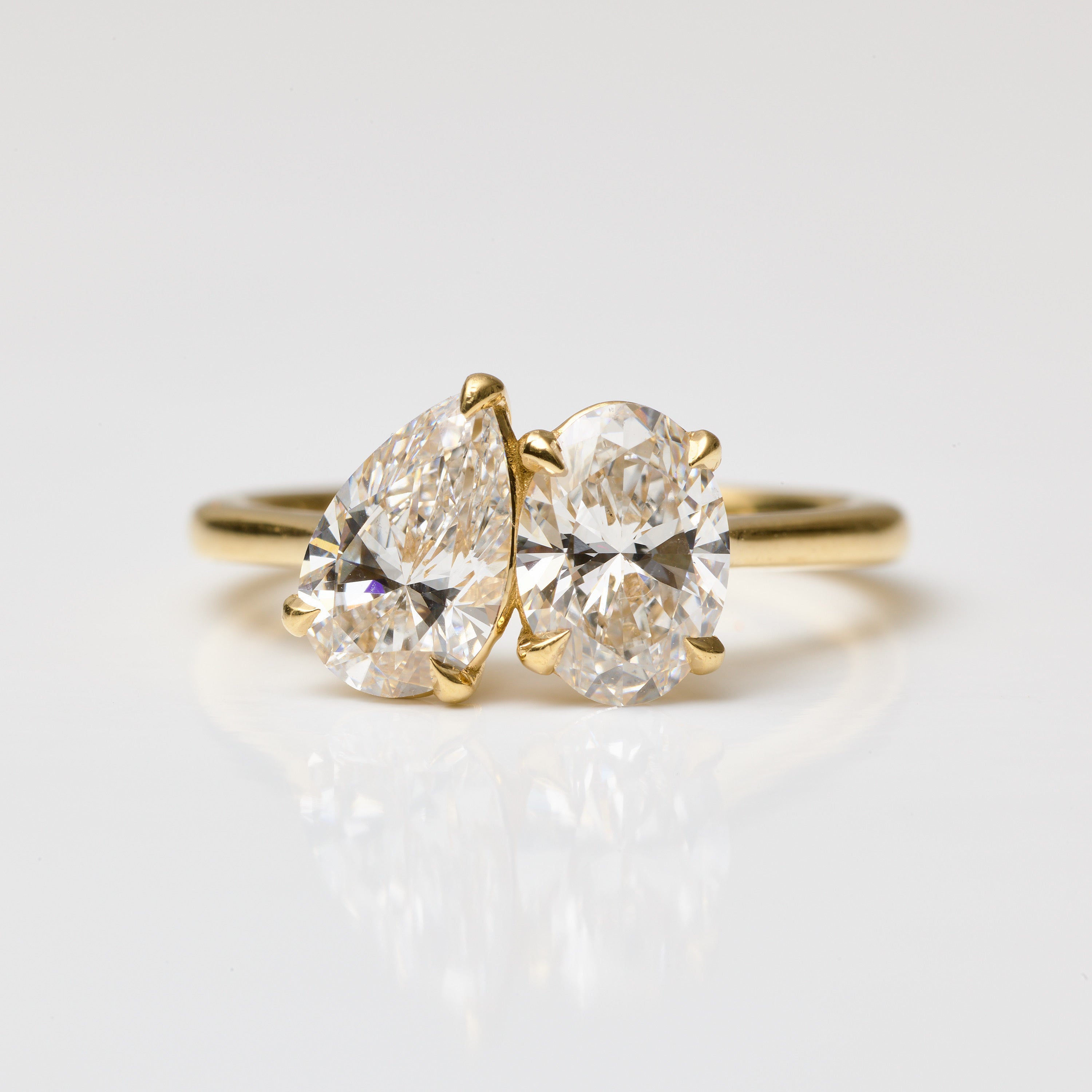 Mix & Match Moi-et-Toi Lab Diamond Ring