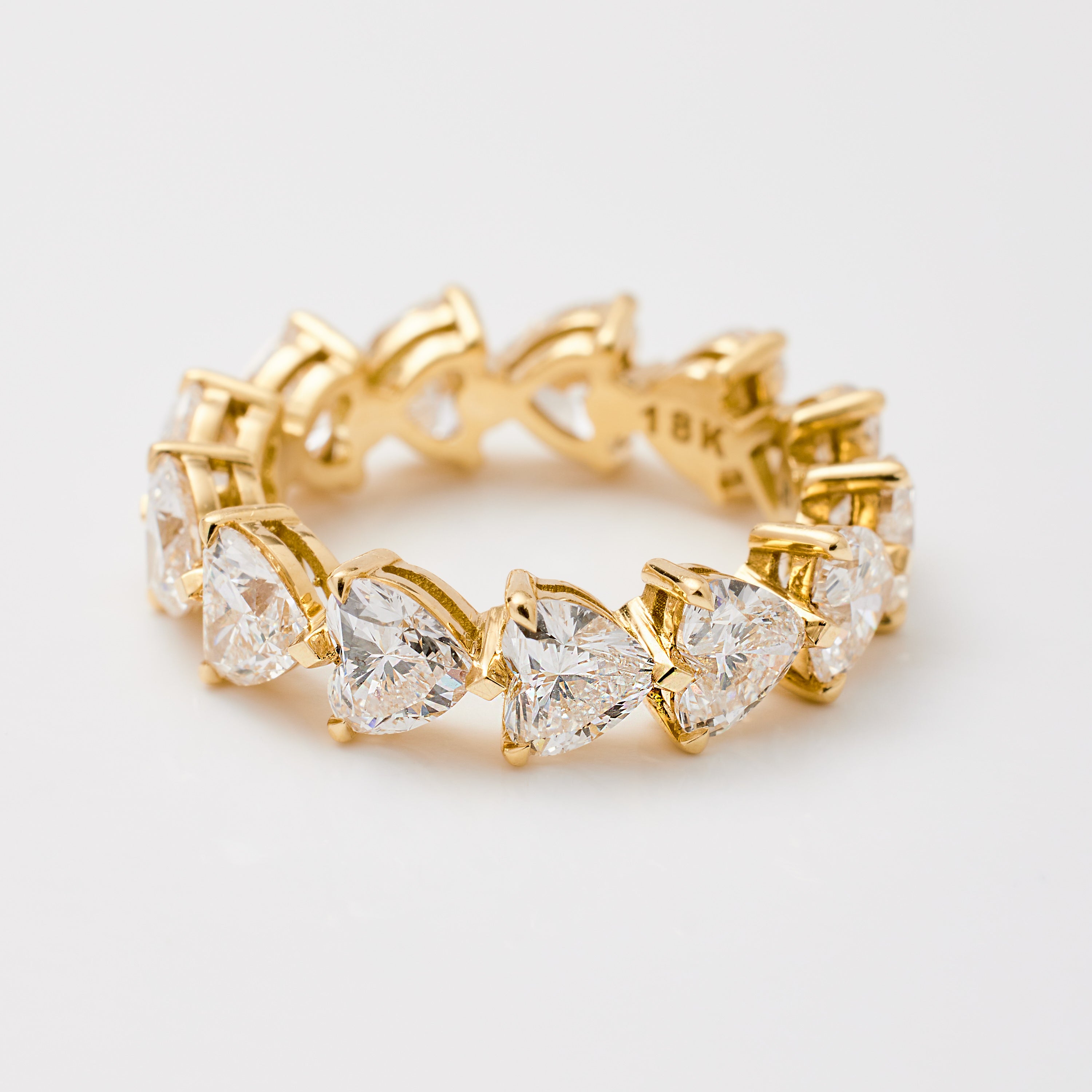 Heart Lab Diamond Eternity Band