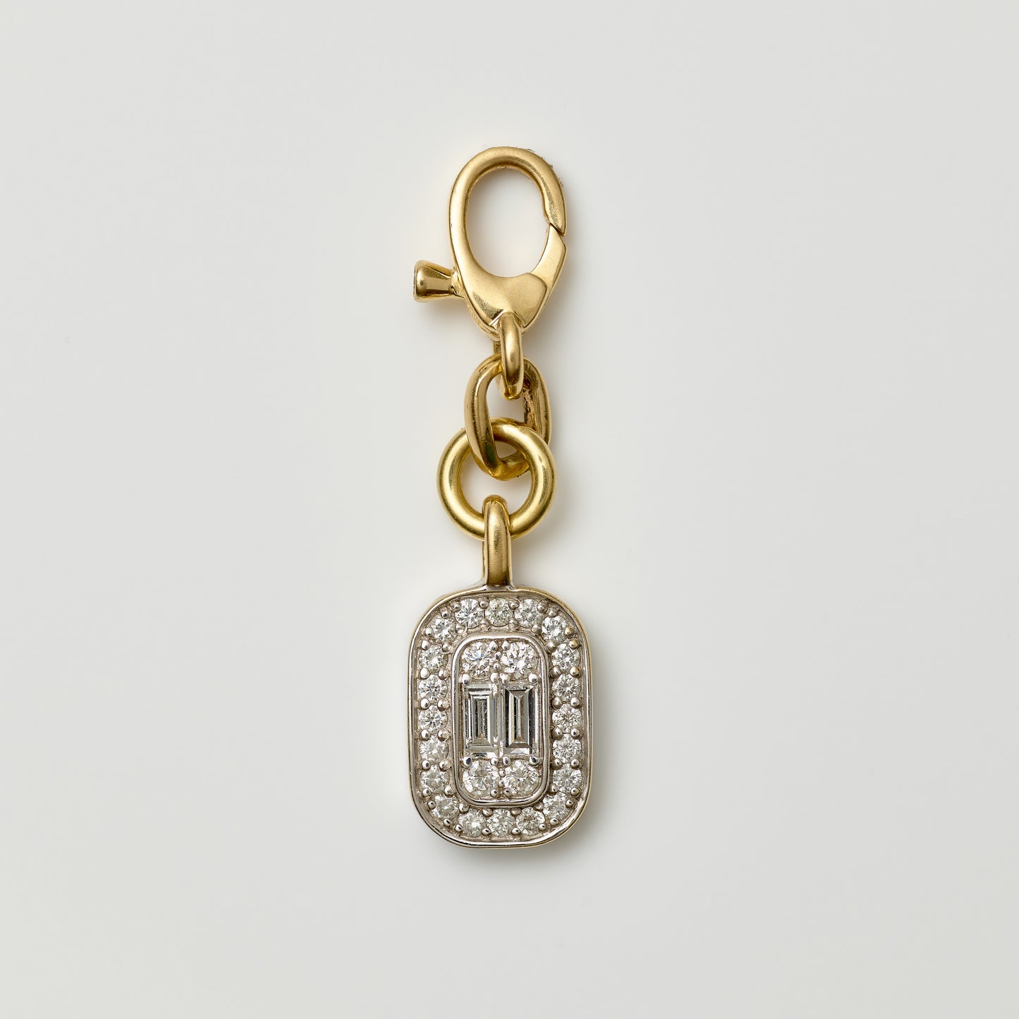 Illusion-Set Diamond Medallion