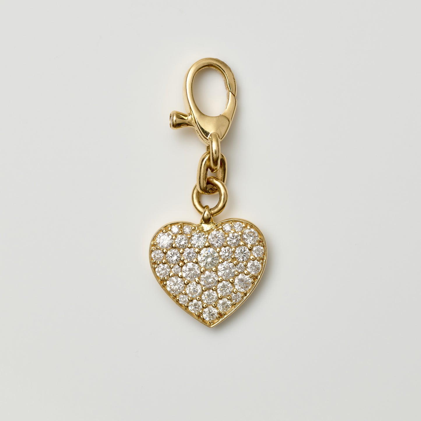 Pave-Heart Medallion