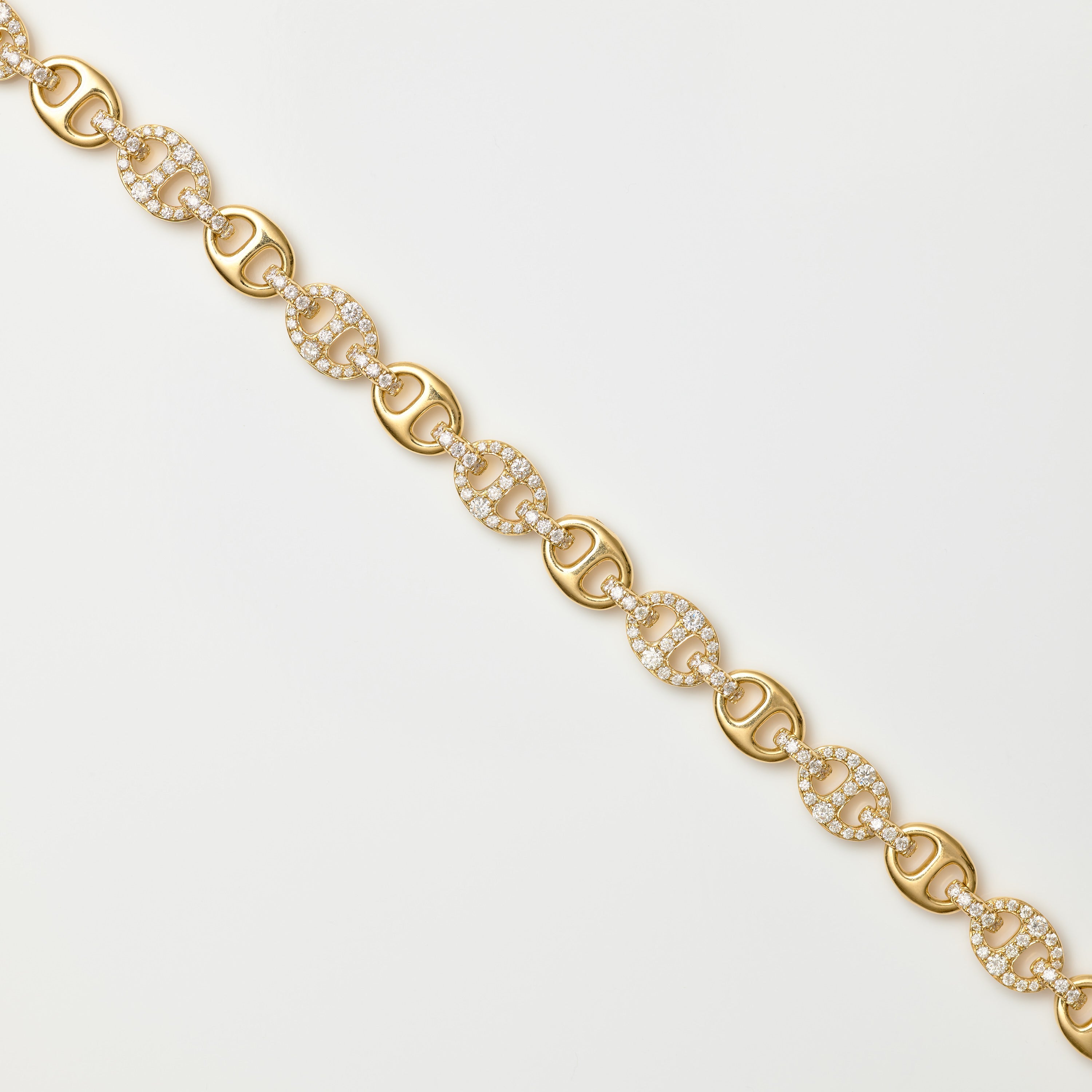 Anchor Diamond Link Chain