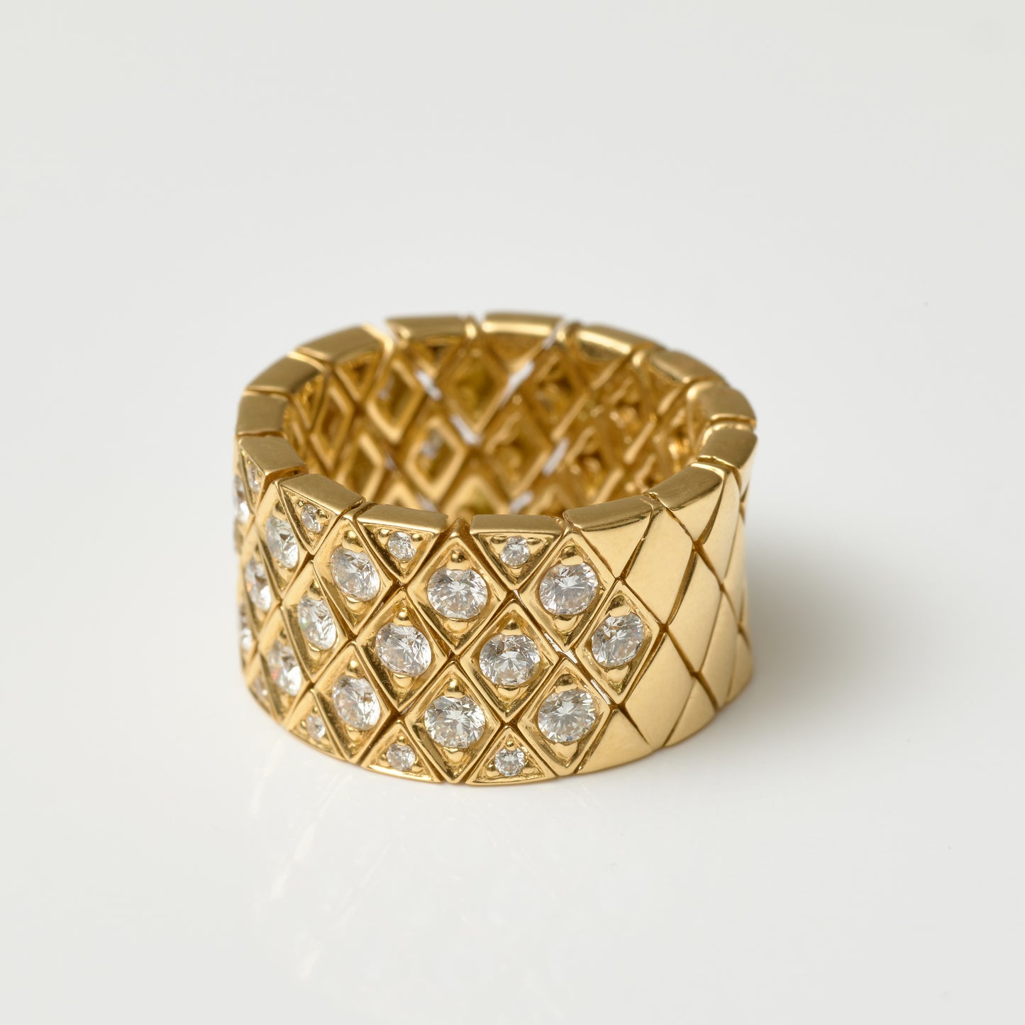 Pavé Diamond Flexi-Ring