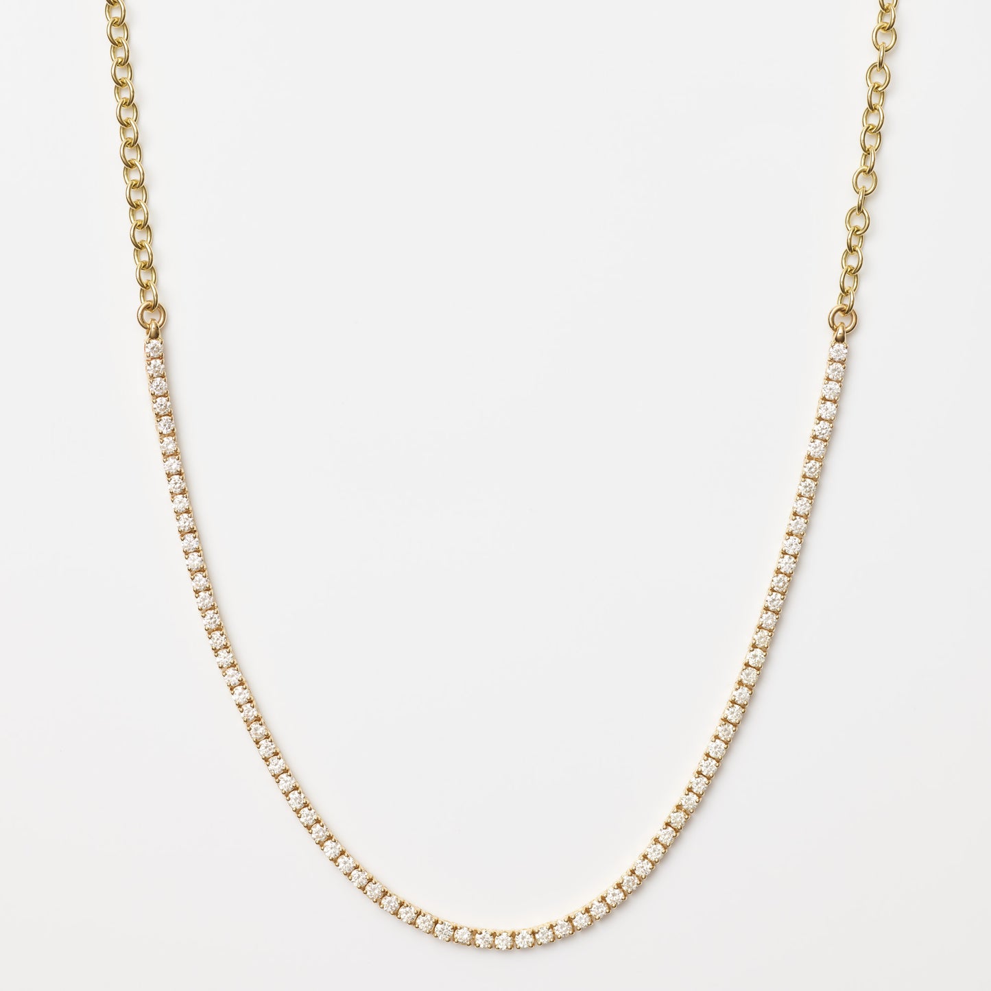 Luxe Diamond Tennis Necklace