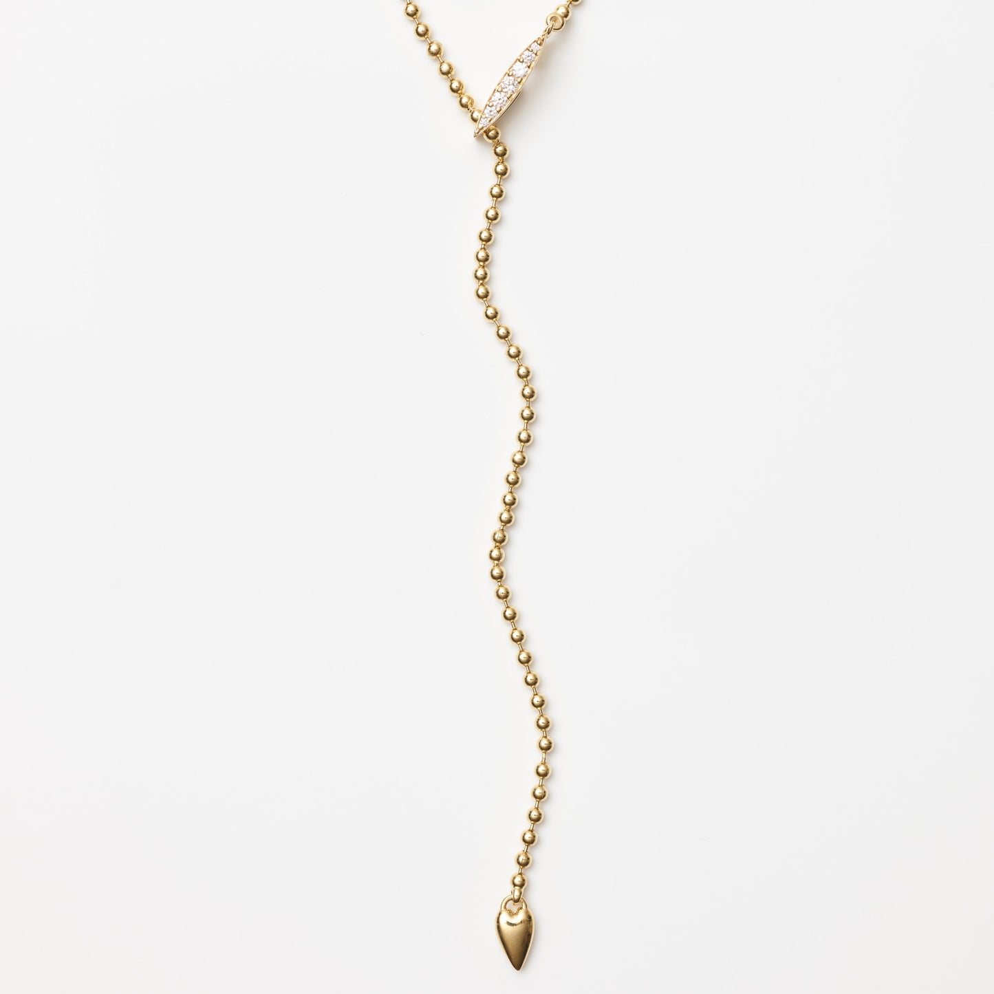 Diamond Lariat Necklace