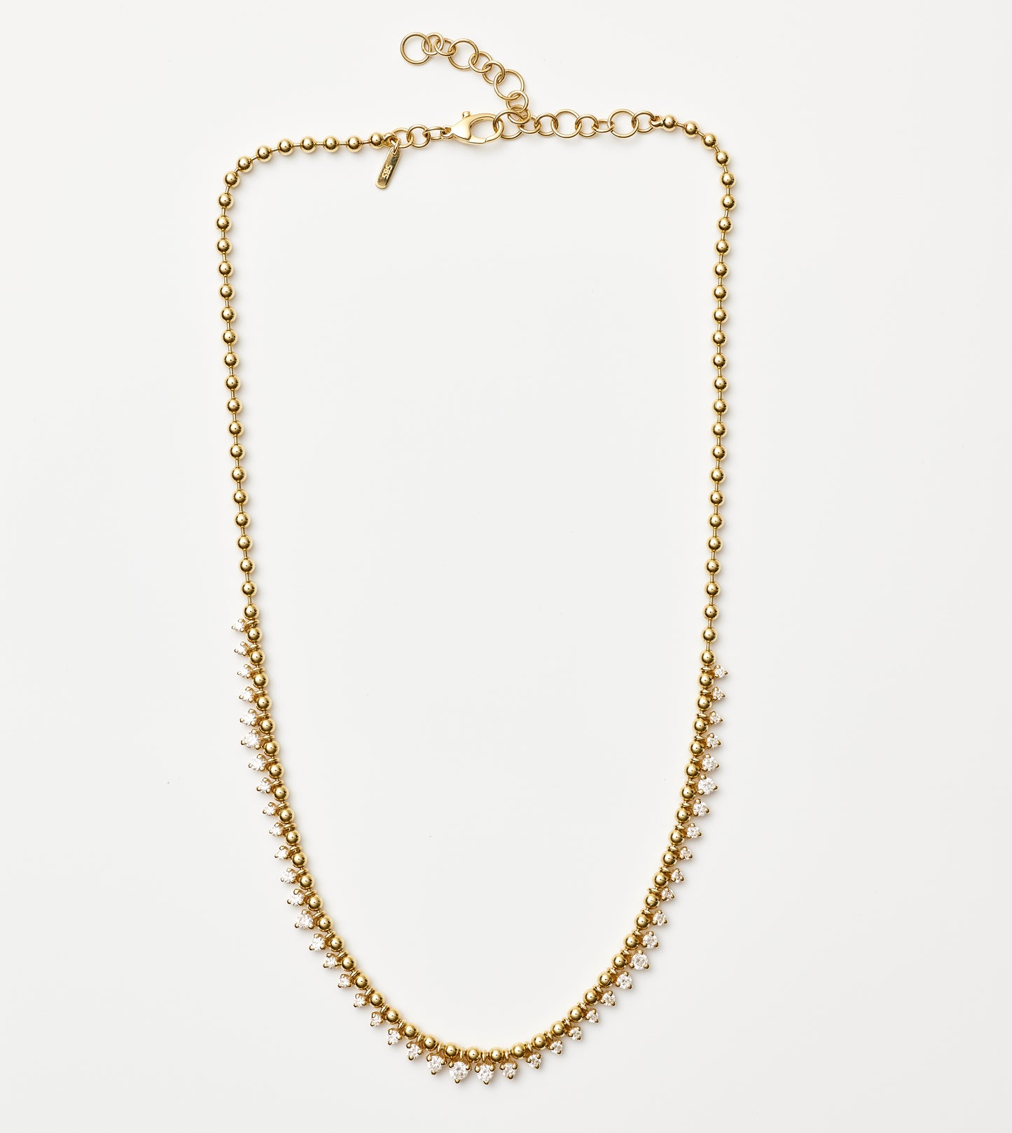 Diamond Droplet Necklace