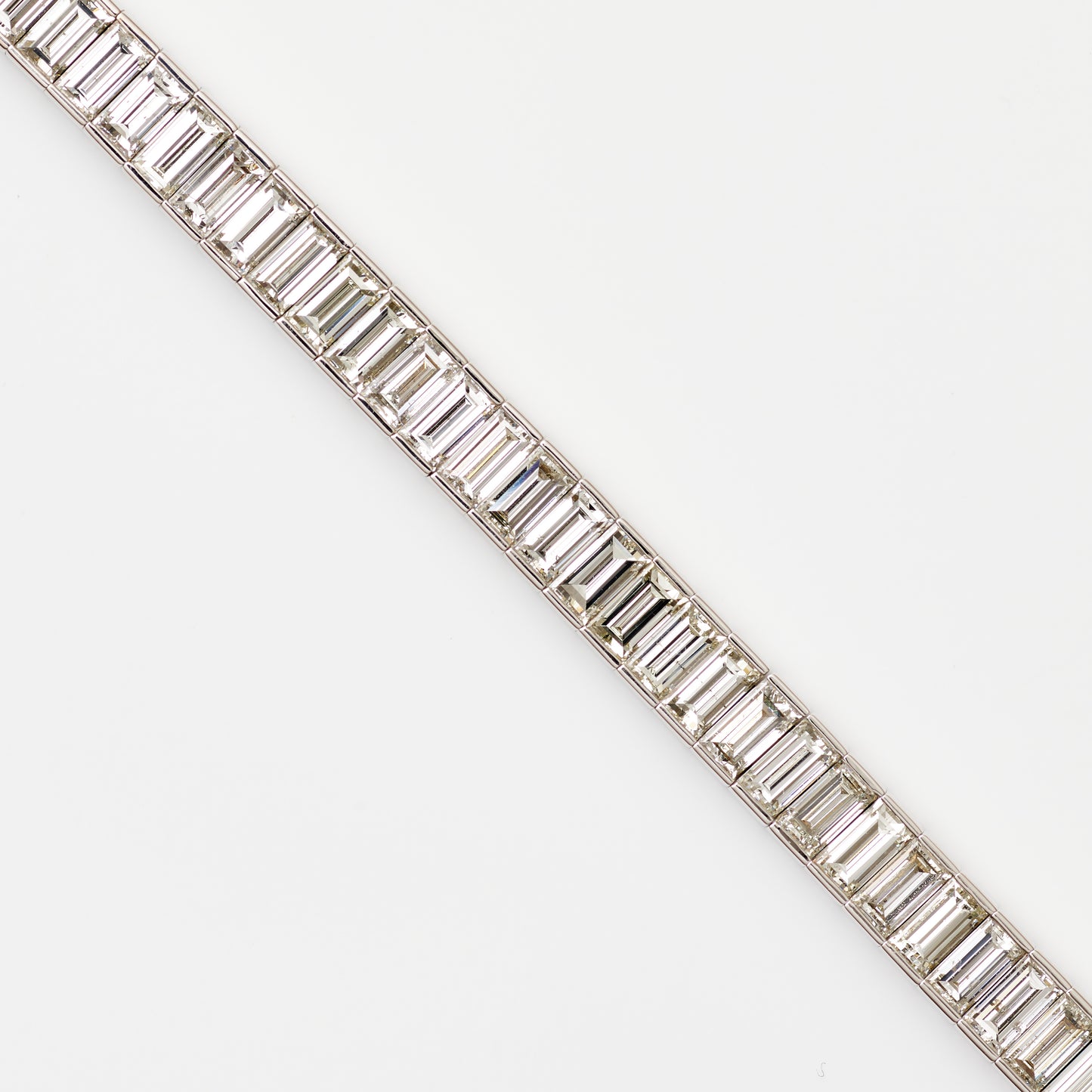 Baguette Diamond Tennis Bracelet