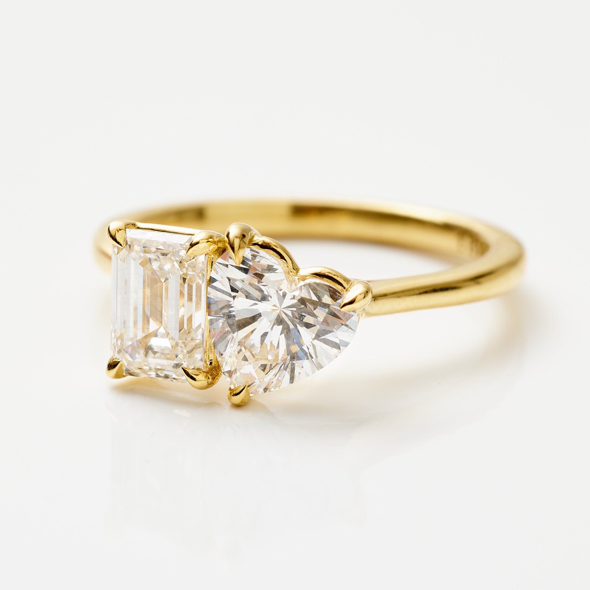 Mix & Match Moi-et-Toi Lab Diamond Ring