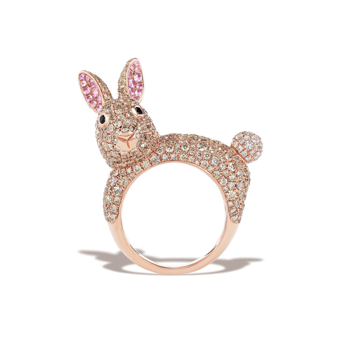 Champagne Bunny Mini Muse Ring