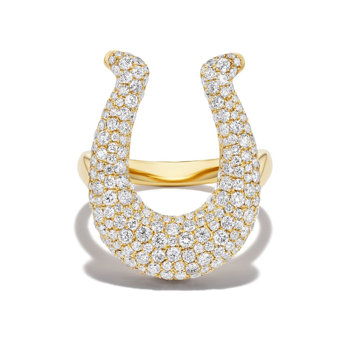 Pavé Horseshoe Ring