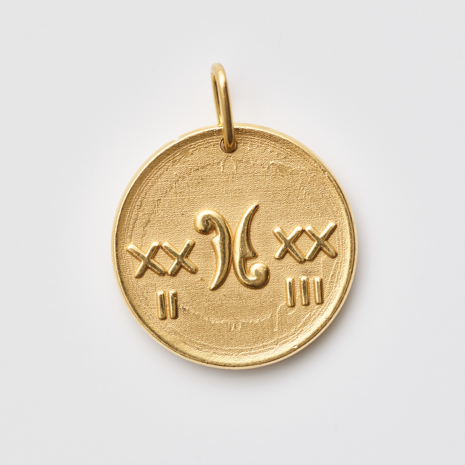 Pisces Zodiac Medallion