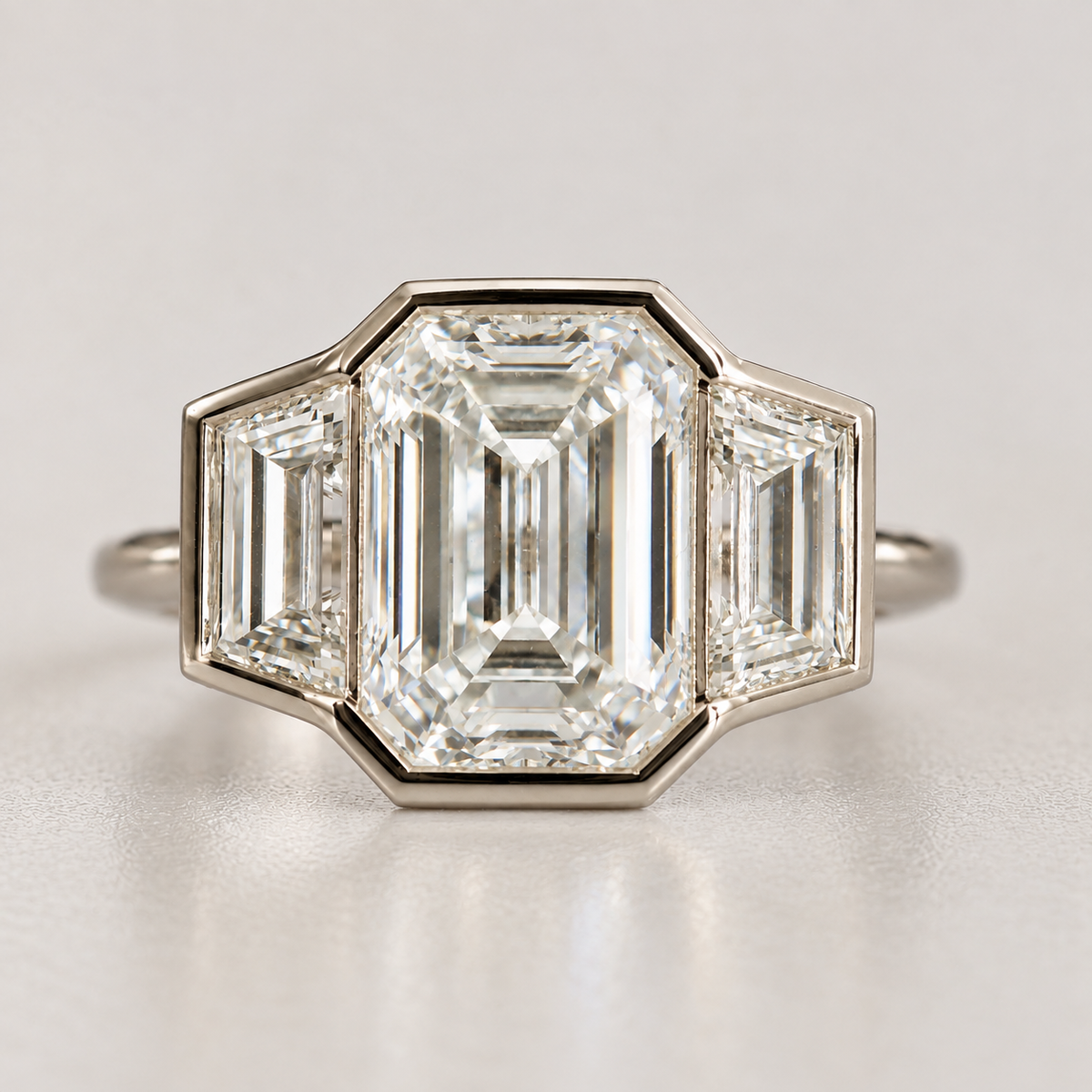 Three-Stone Engagement Ring