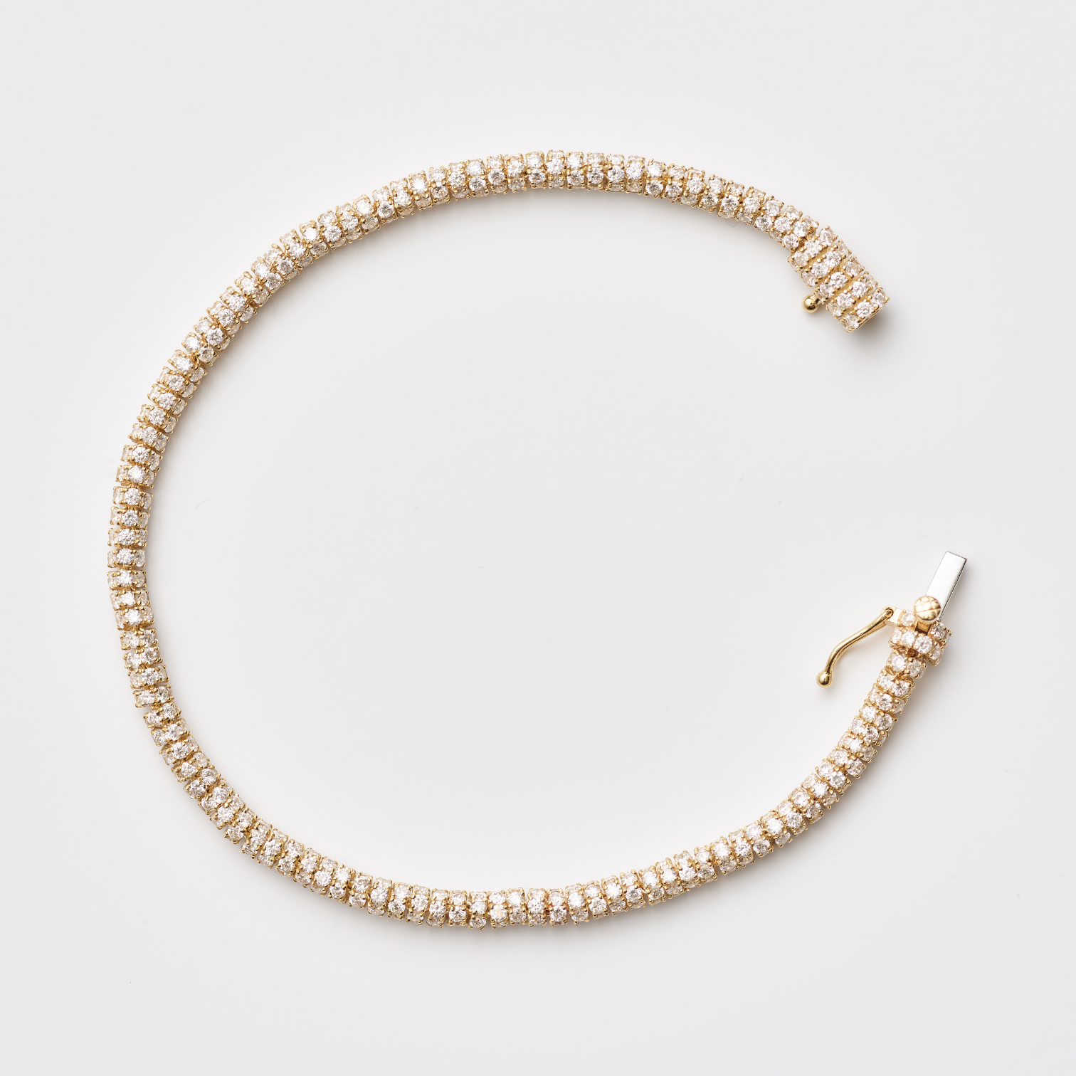 Mini-Diamond Rondel Bracelet