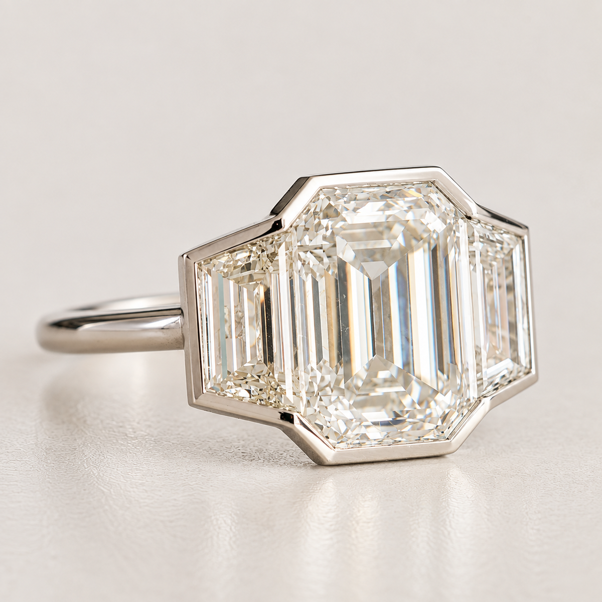 Three-Stone Engagement Ring