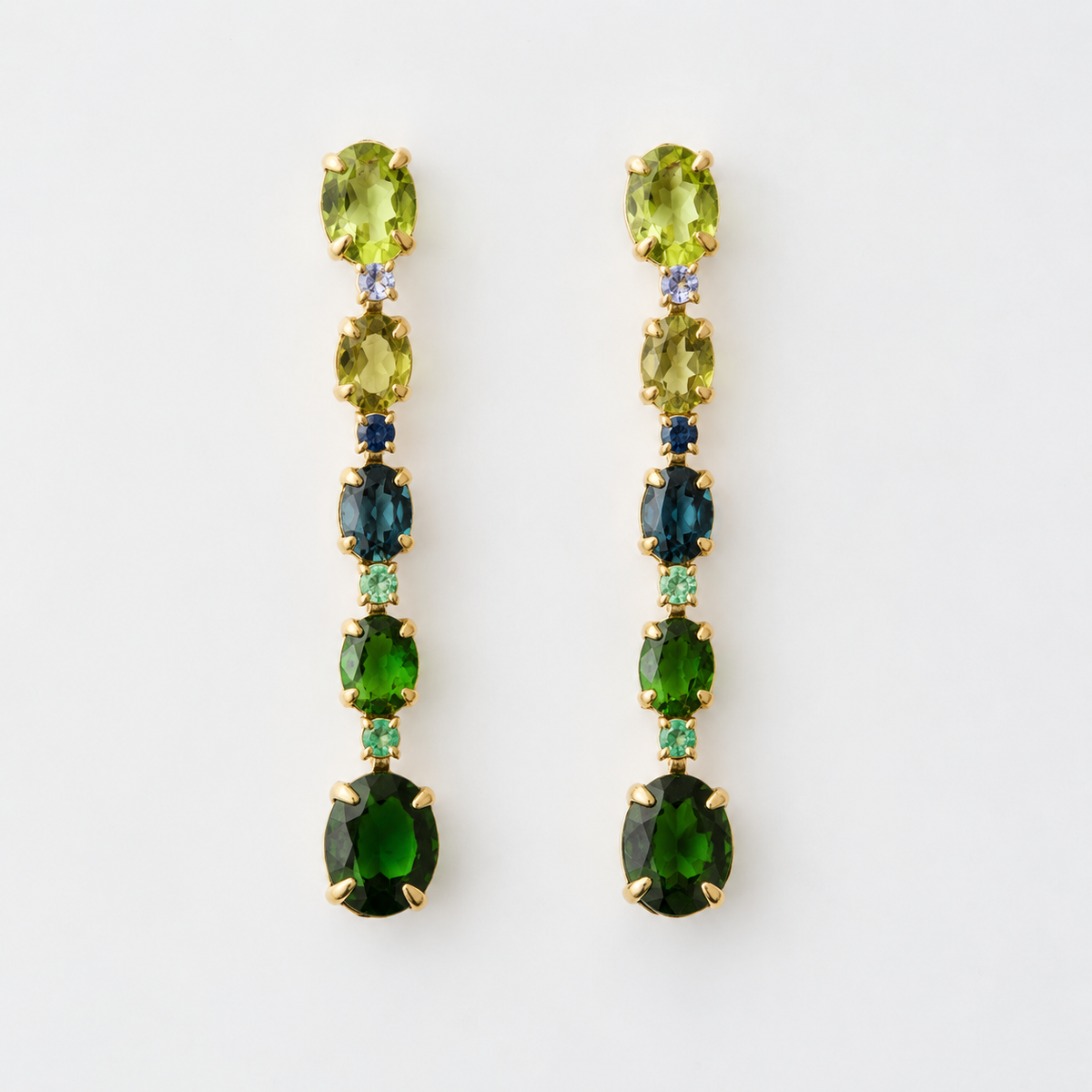 Ombre Gemstone Earrings