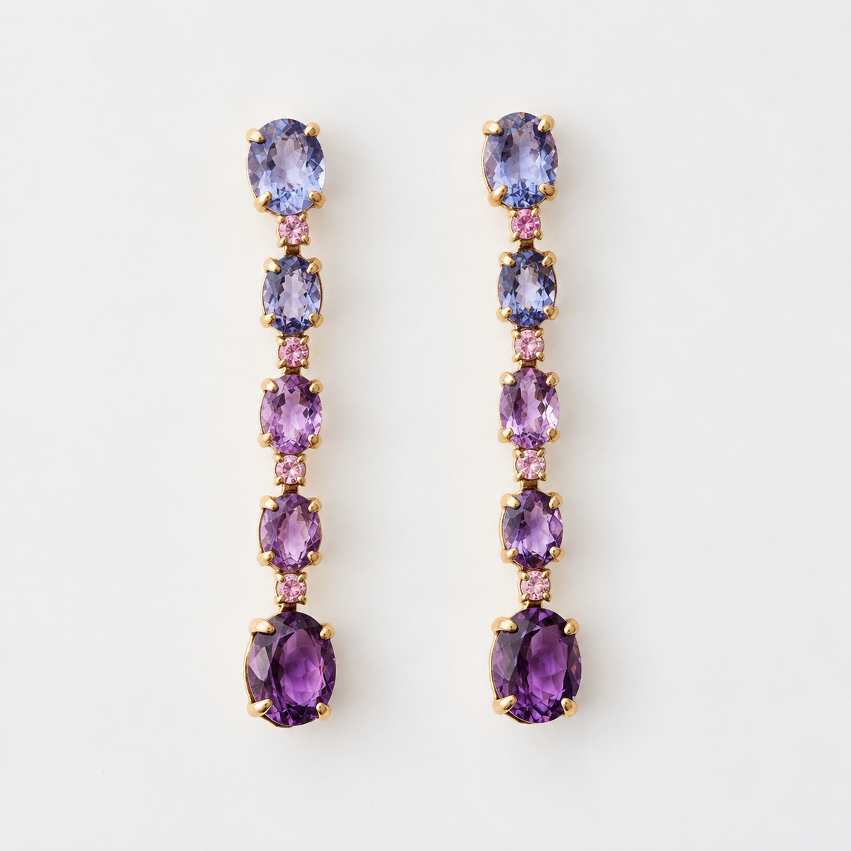 Ombre Gemstone Earrings