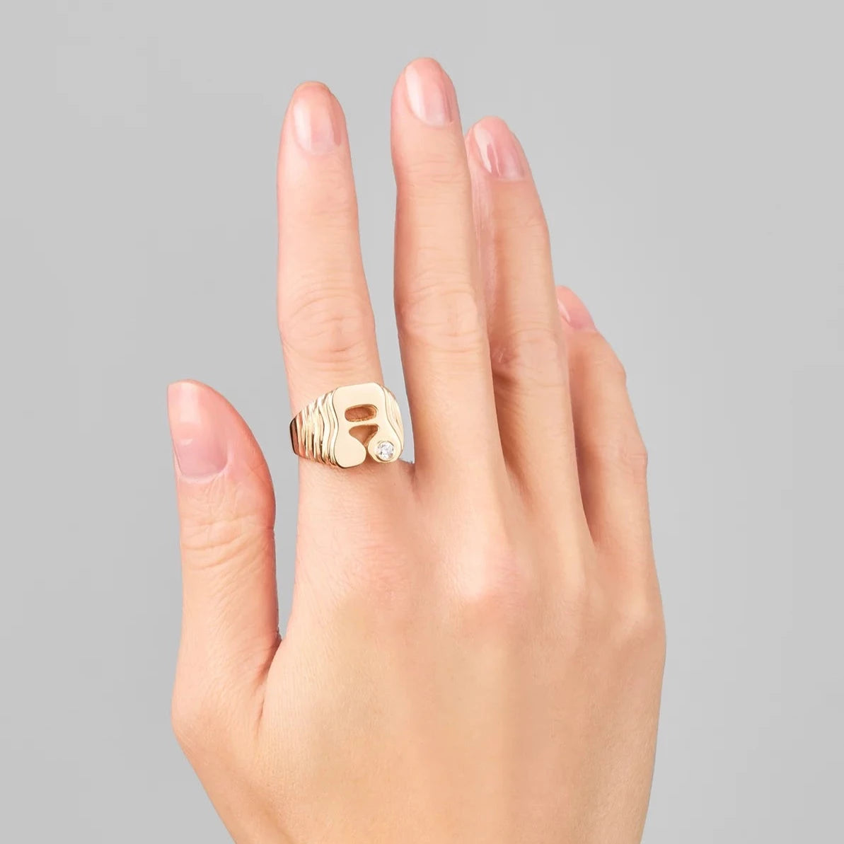 Stellar Letter Ring, Letter J