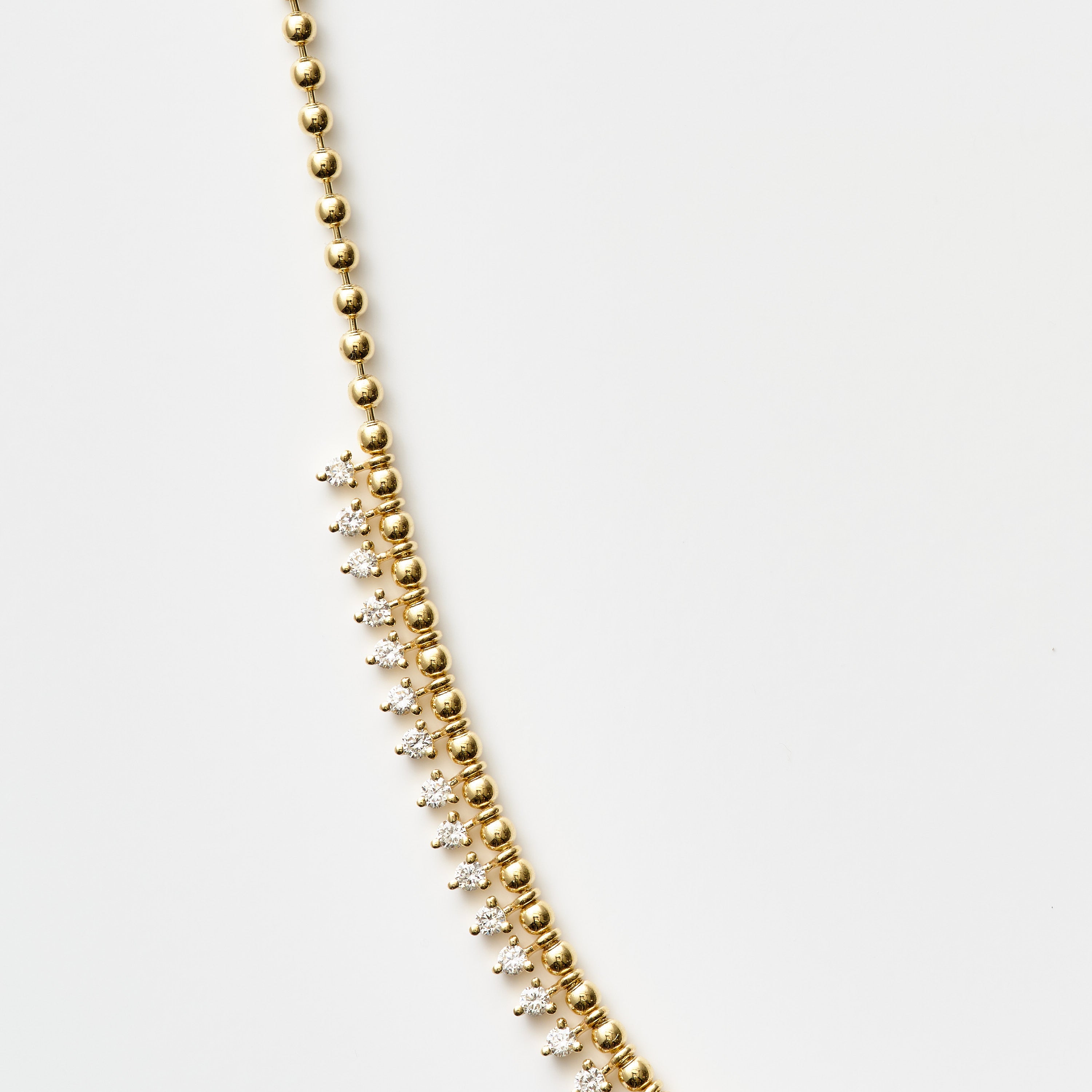 Mini Diamond Fringe Necklace