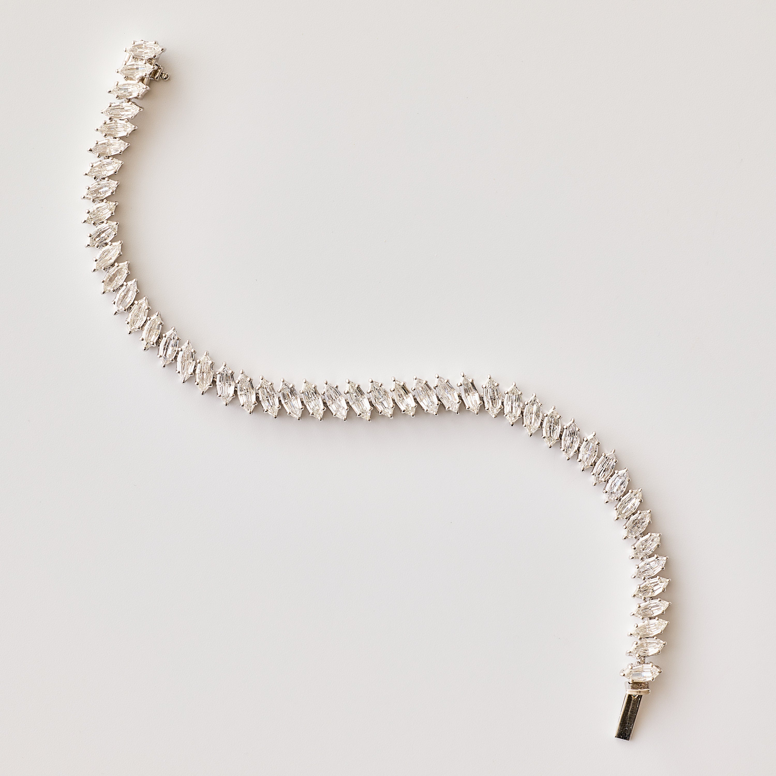 Navette Tennis Bracelet