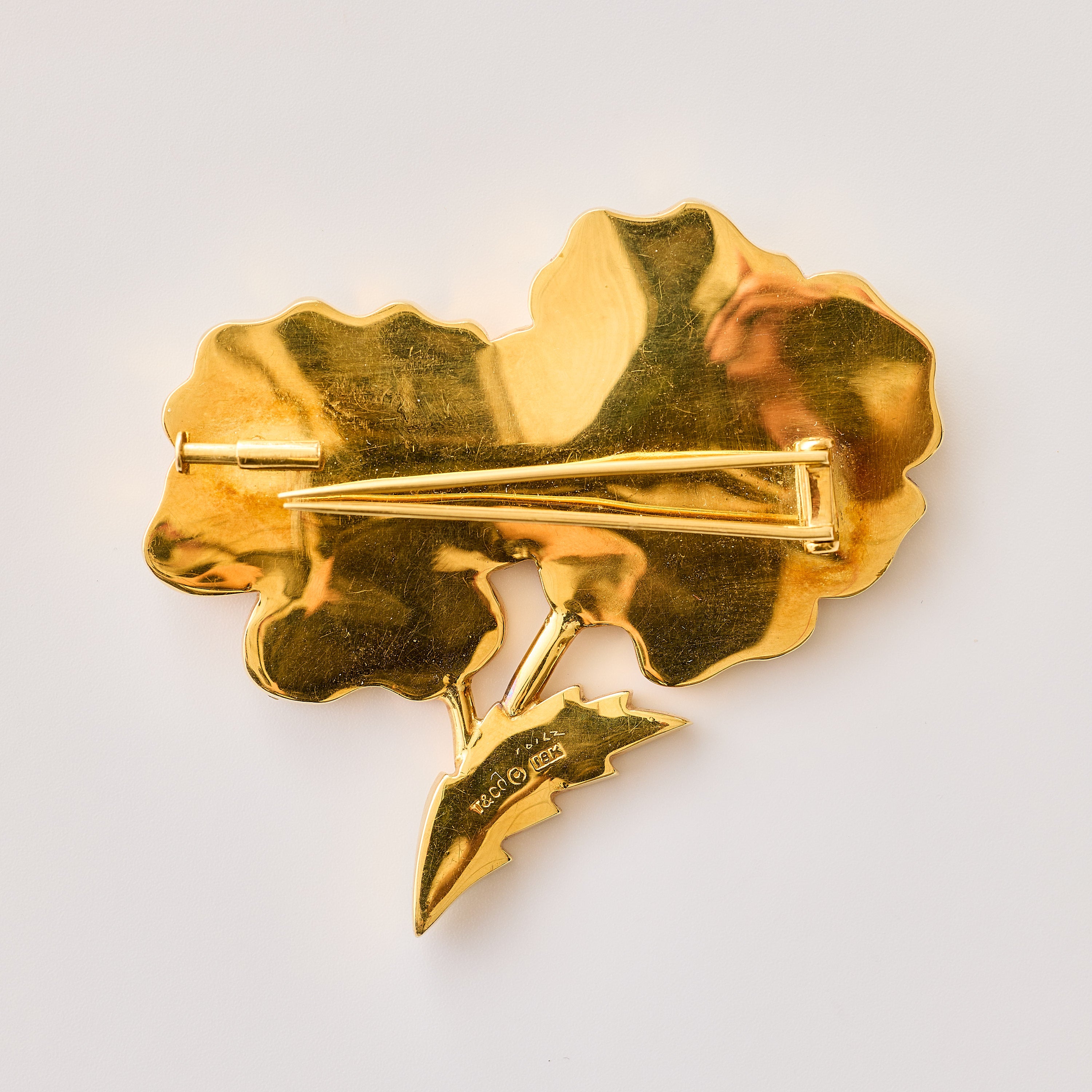 Vintage Tiffany & Co. Pansy Brooch