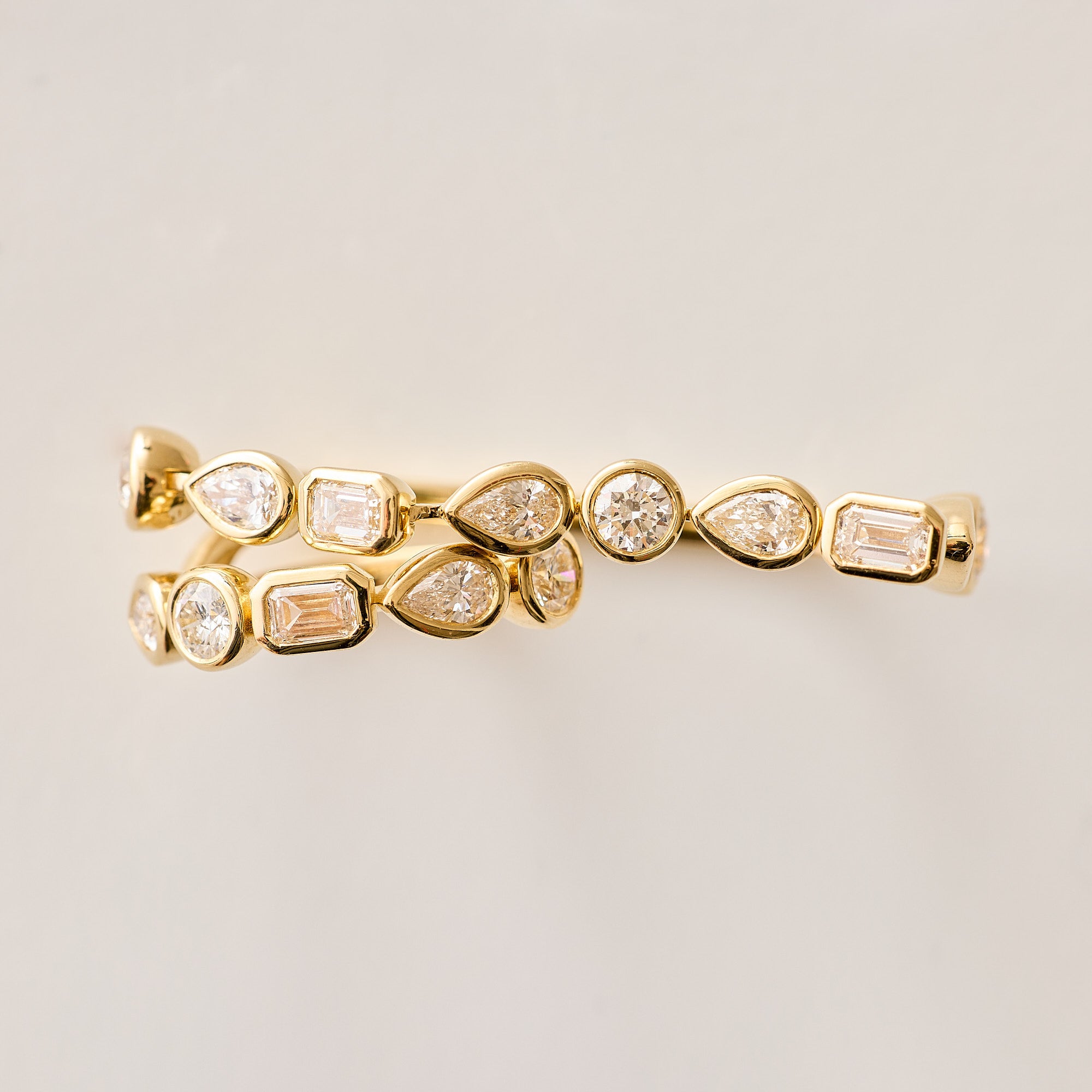 Multi-Shape Flexi Double Finger Ring
