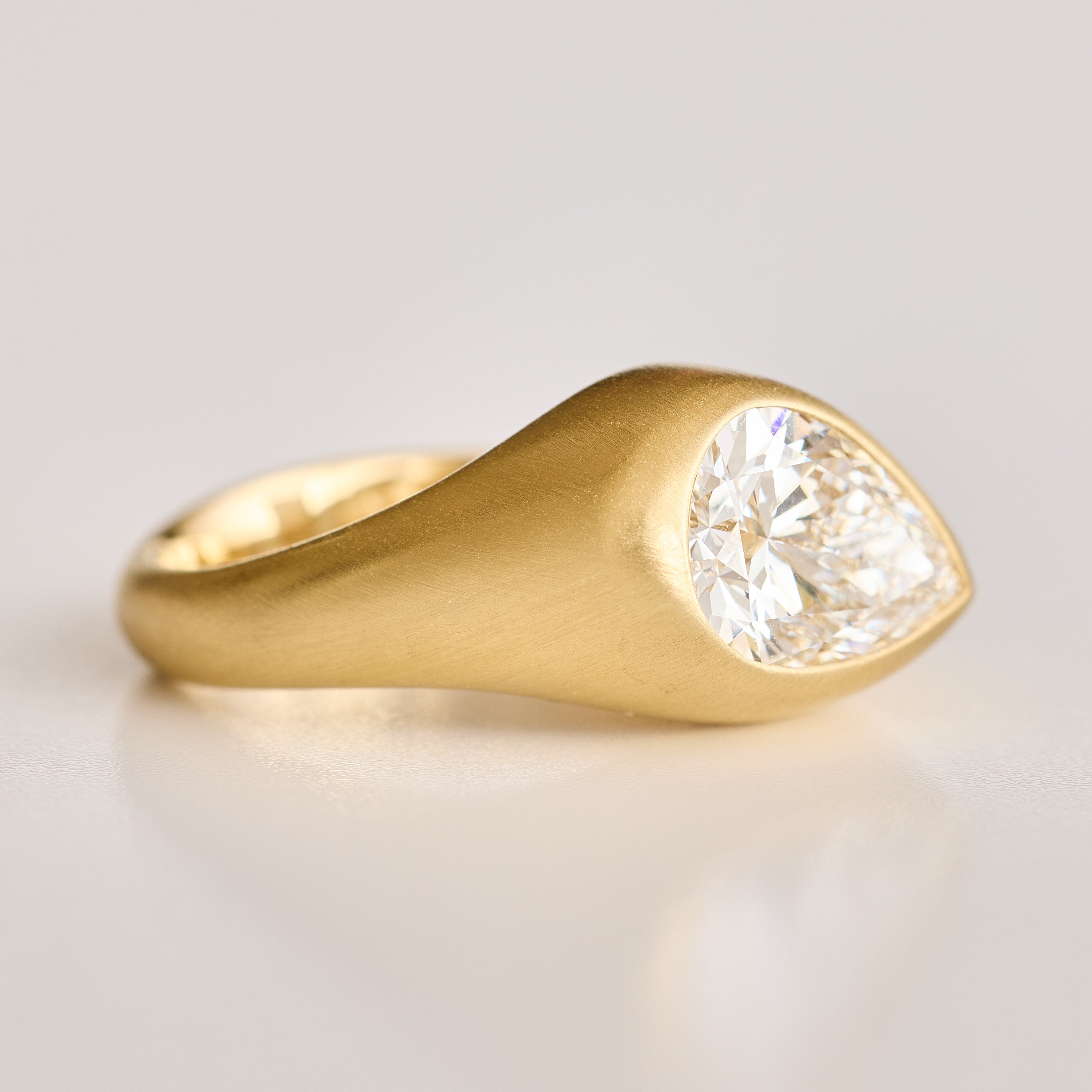 Bezel Contour Ring