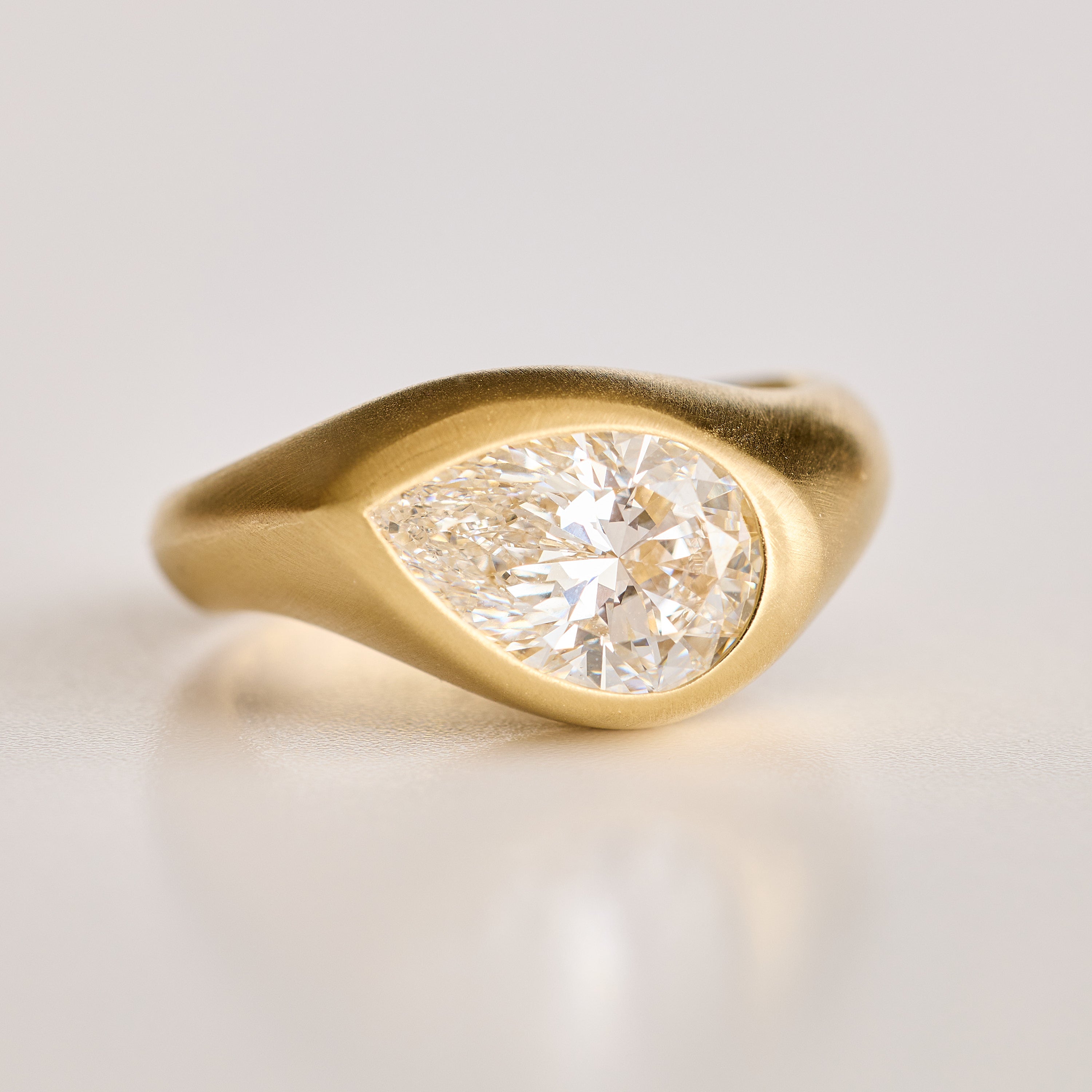 Bezel Contour Ring