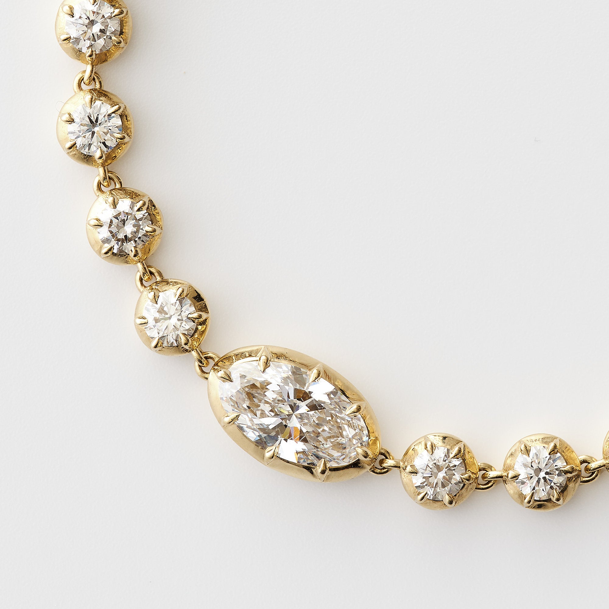 Collet-Set Lab Diamond Bracelet