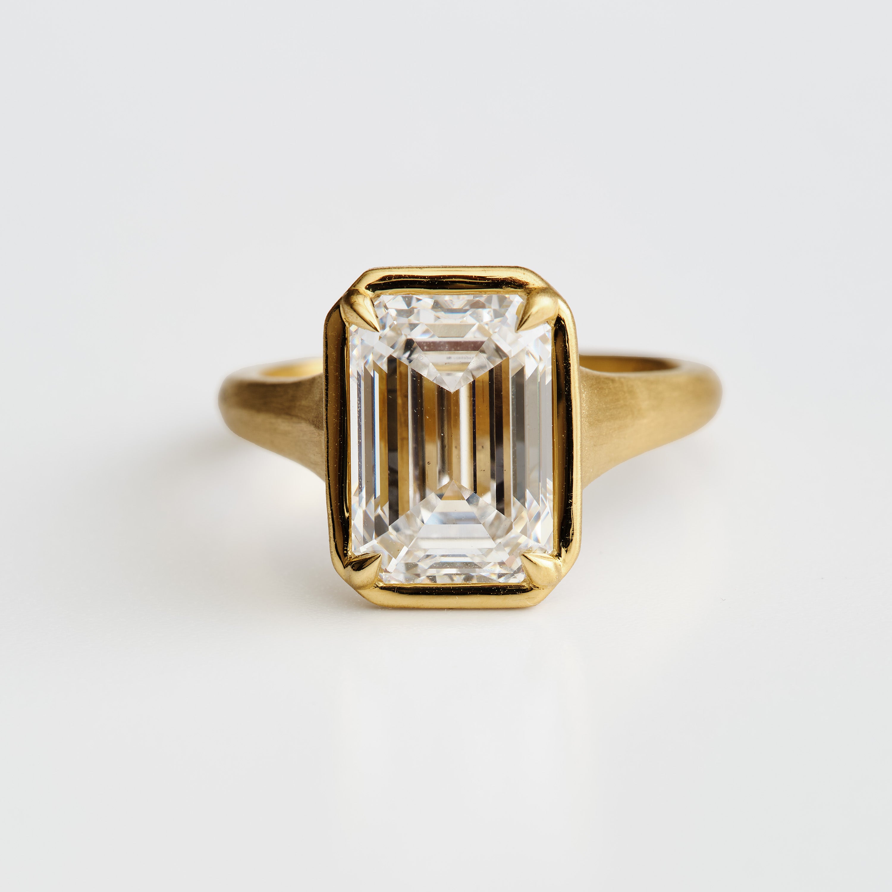 Knife-Edge Engagement Ring