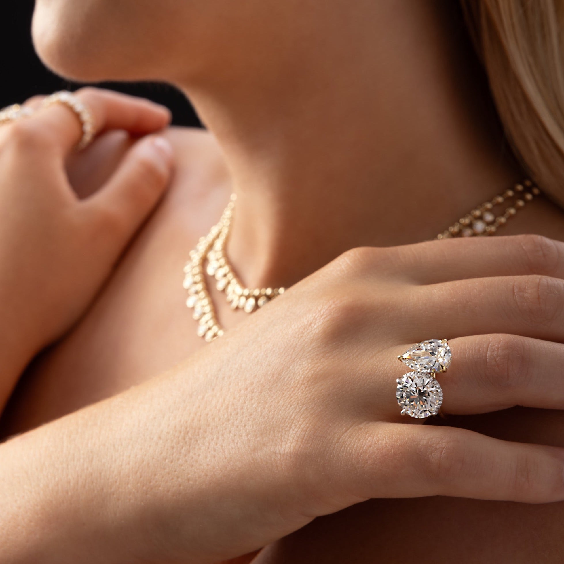 Round-Brilliant Lab Diamond Solitaire Ring