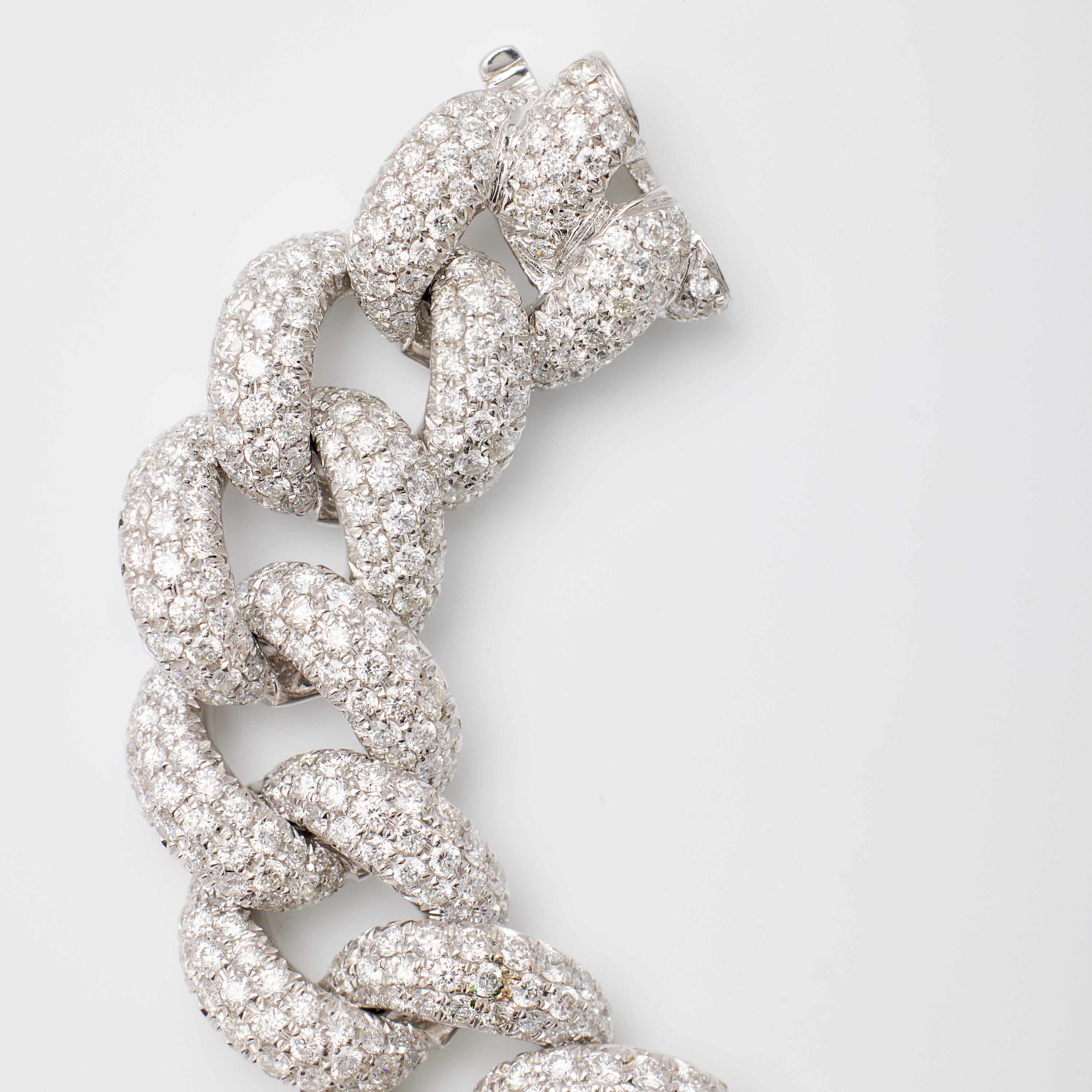 Pavé Diamond Link Bracelet