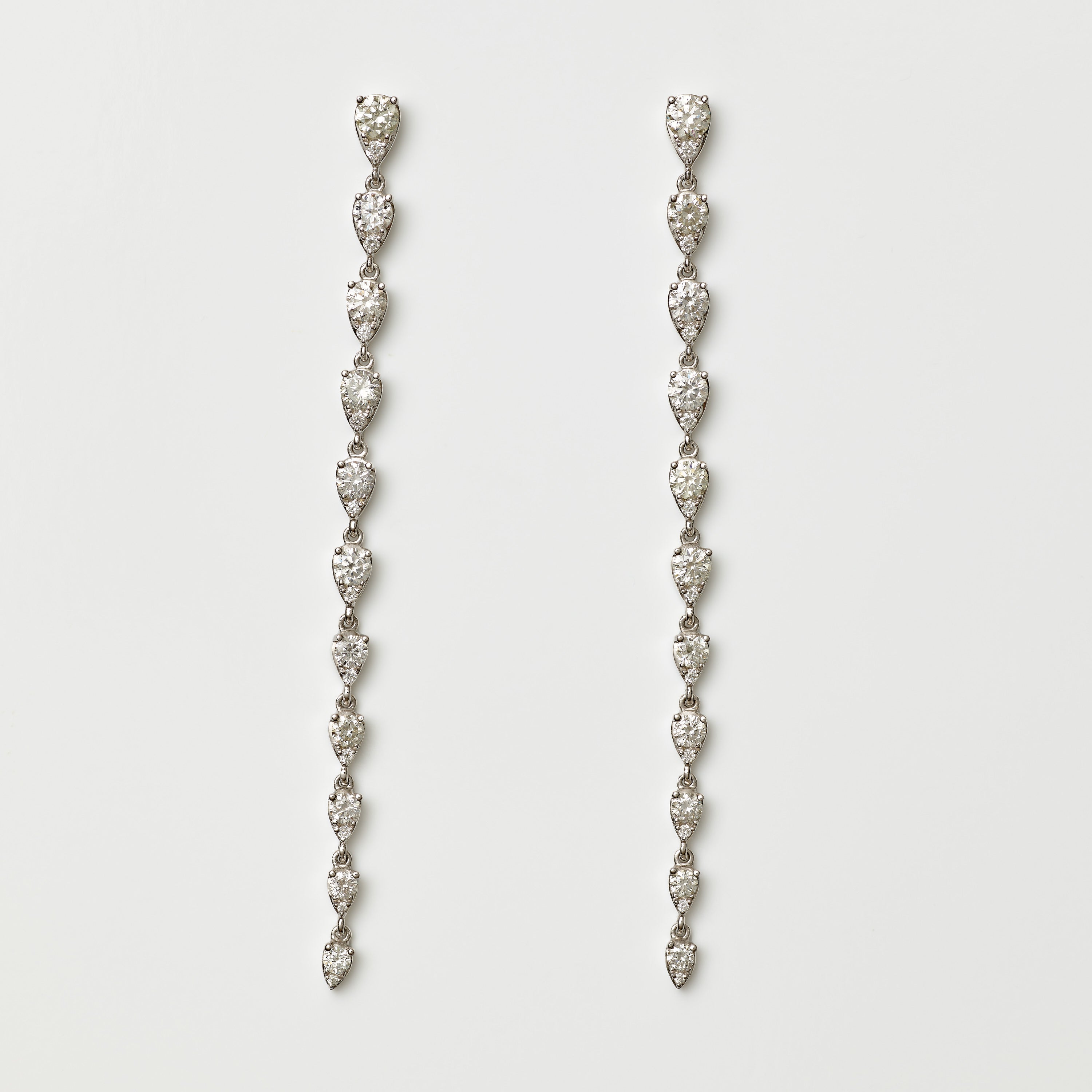 Diamond Drop Earrings