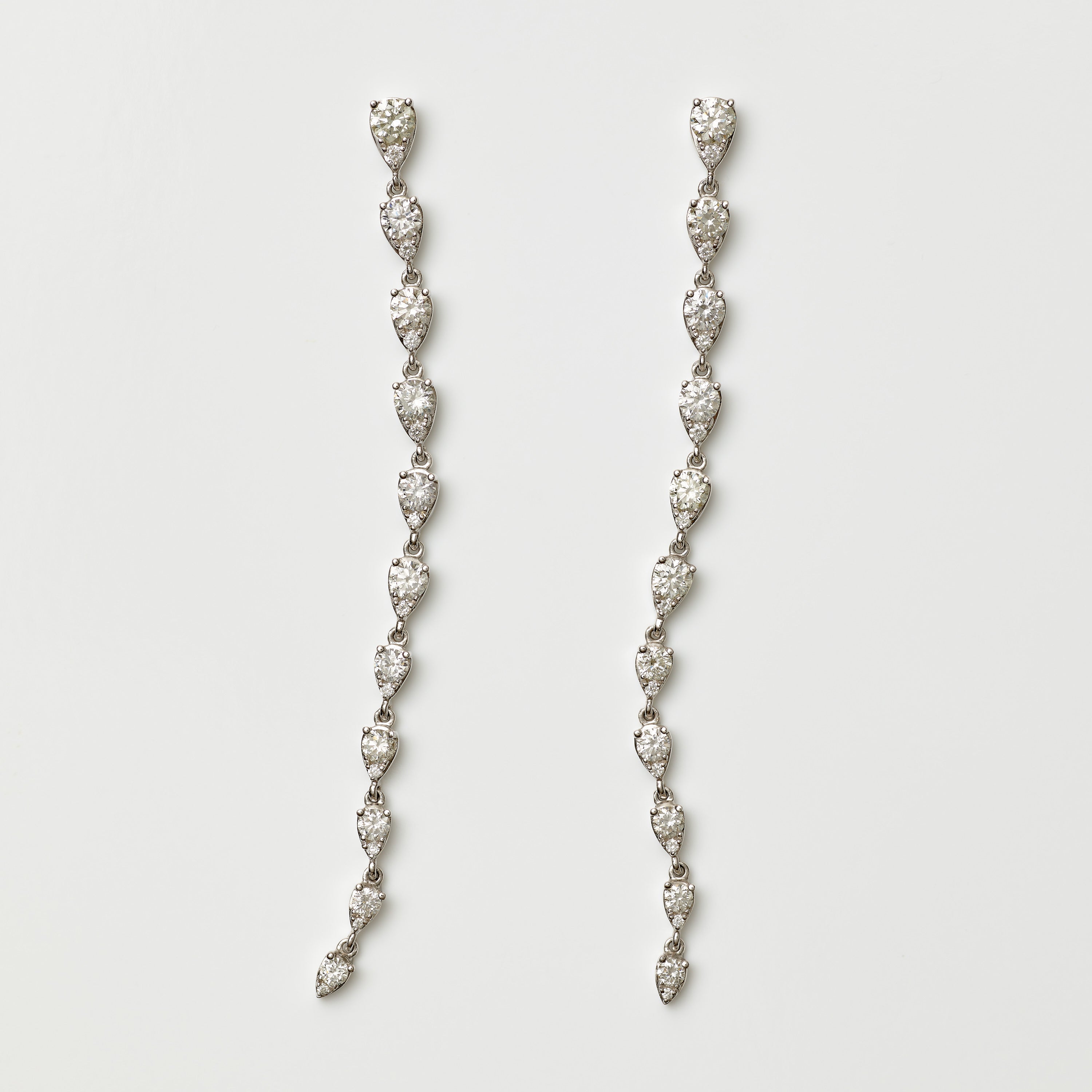 Diamond Drop Earrings