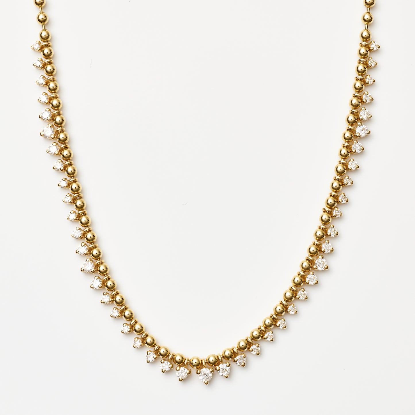 Diamond Droplet Necklace