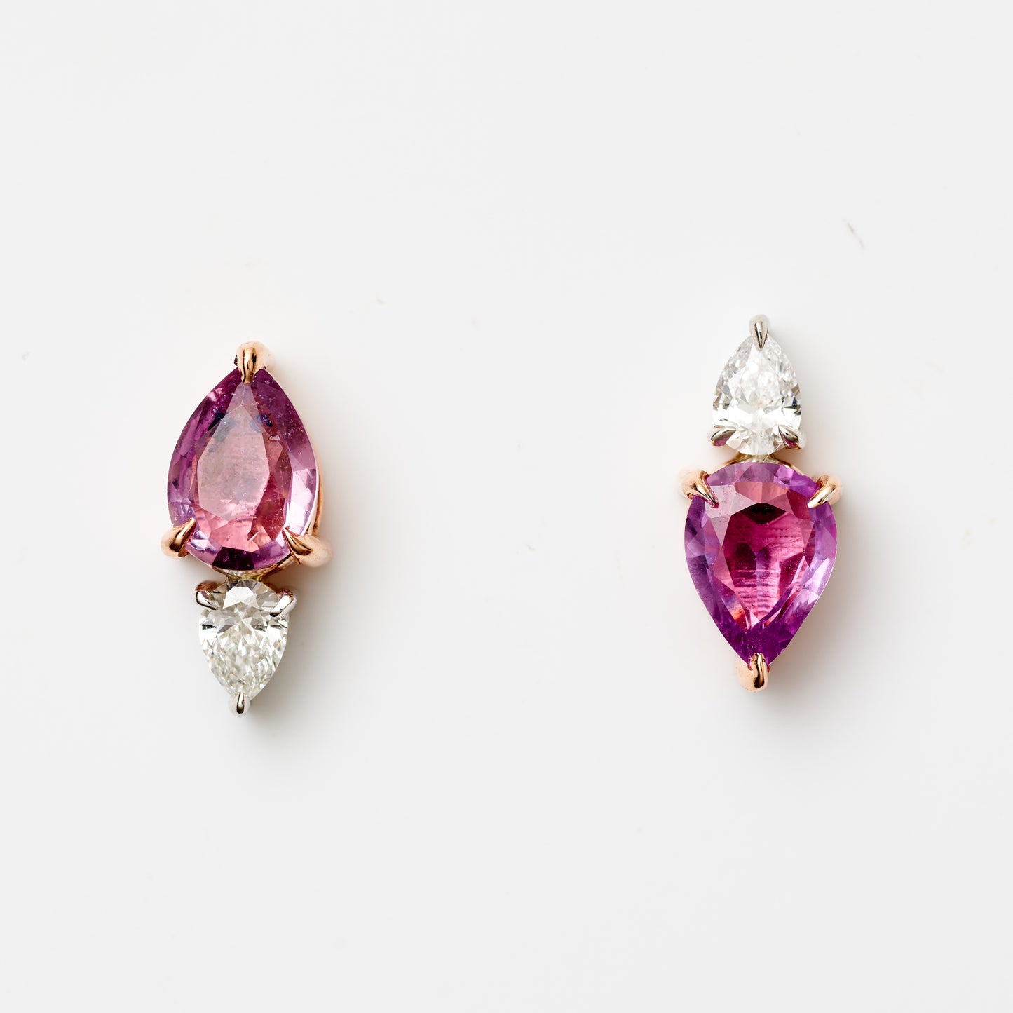 Zoe Sapphire & Diamond Studs