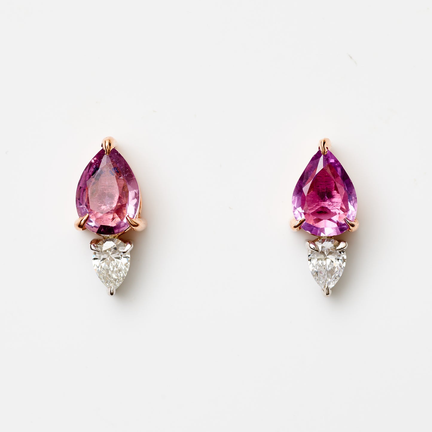 Zoe Sapphire & Diamond Studs