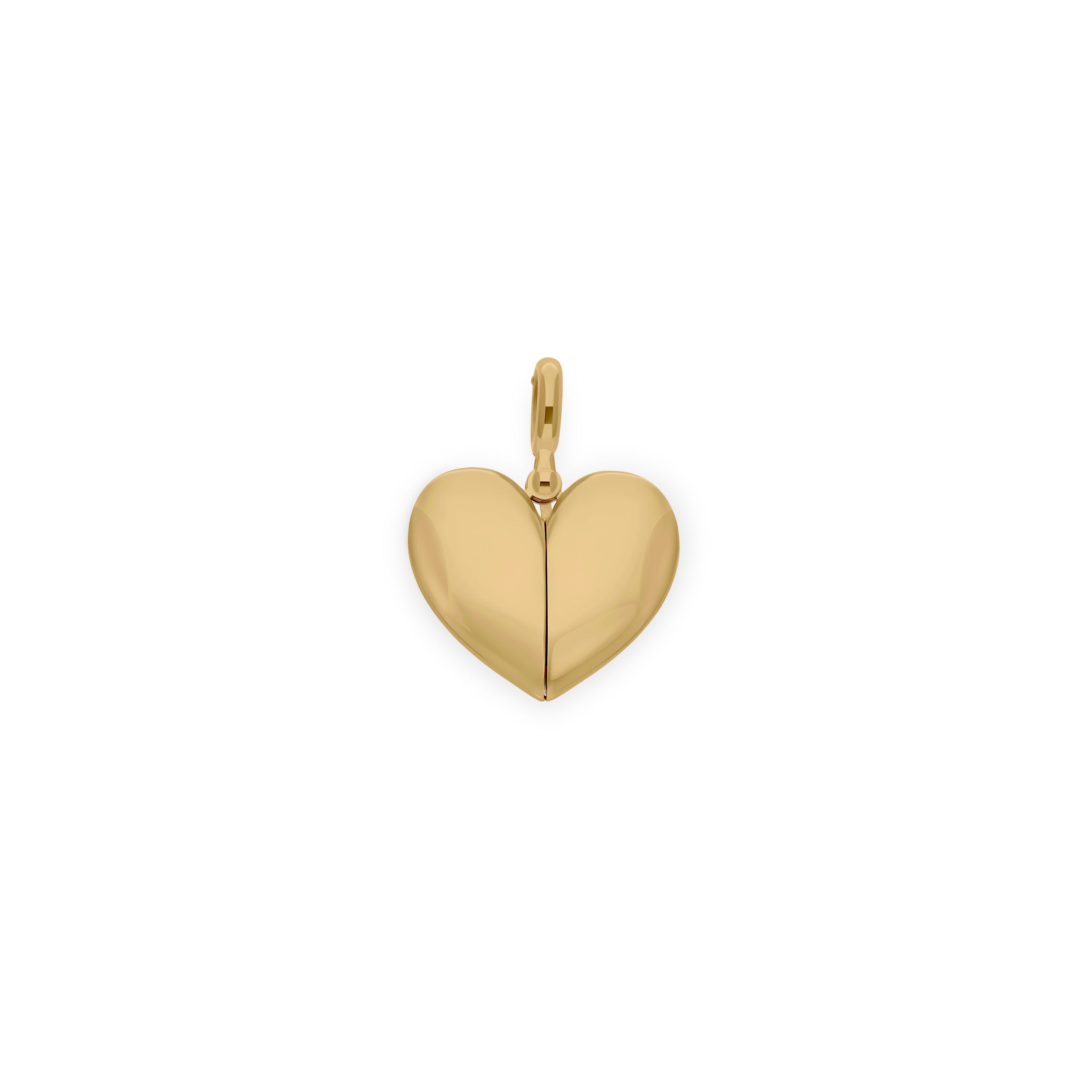 Paulette Yellow Gold Baby "Open Heart" Pendant