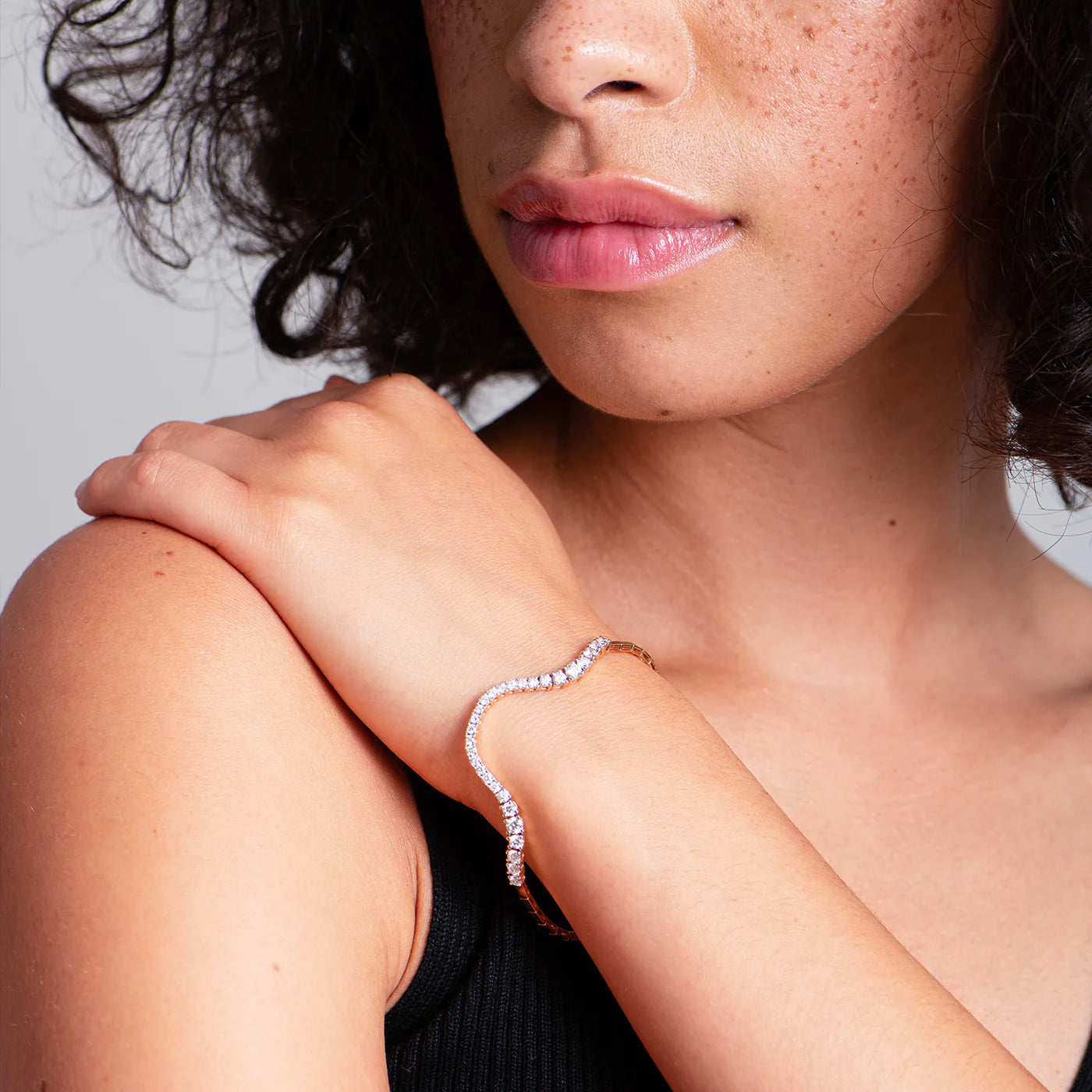 Radiant Bracelet, Half Diamonds