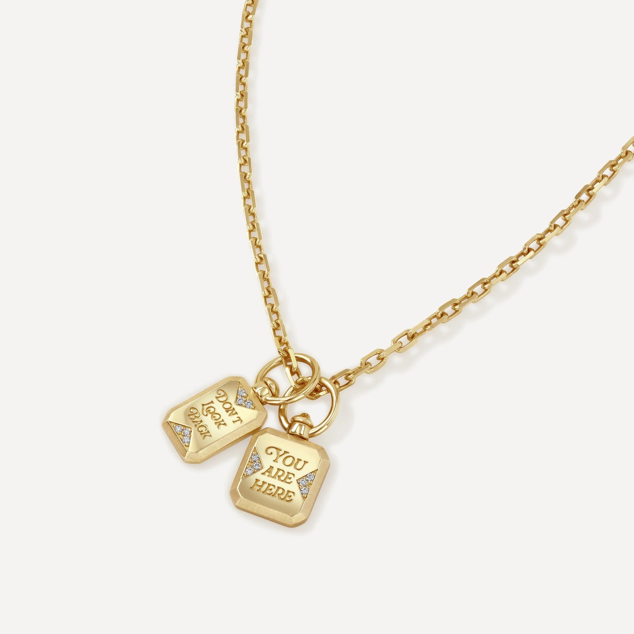 You Are Here Swivel Pendant